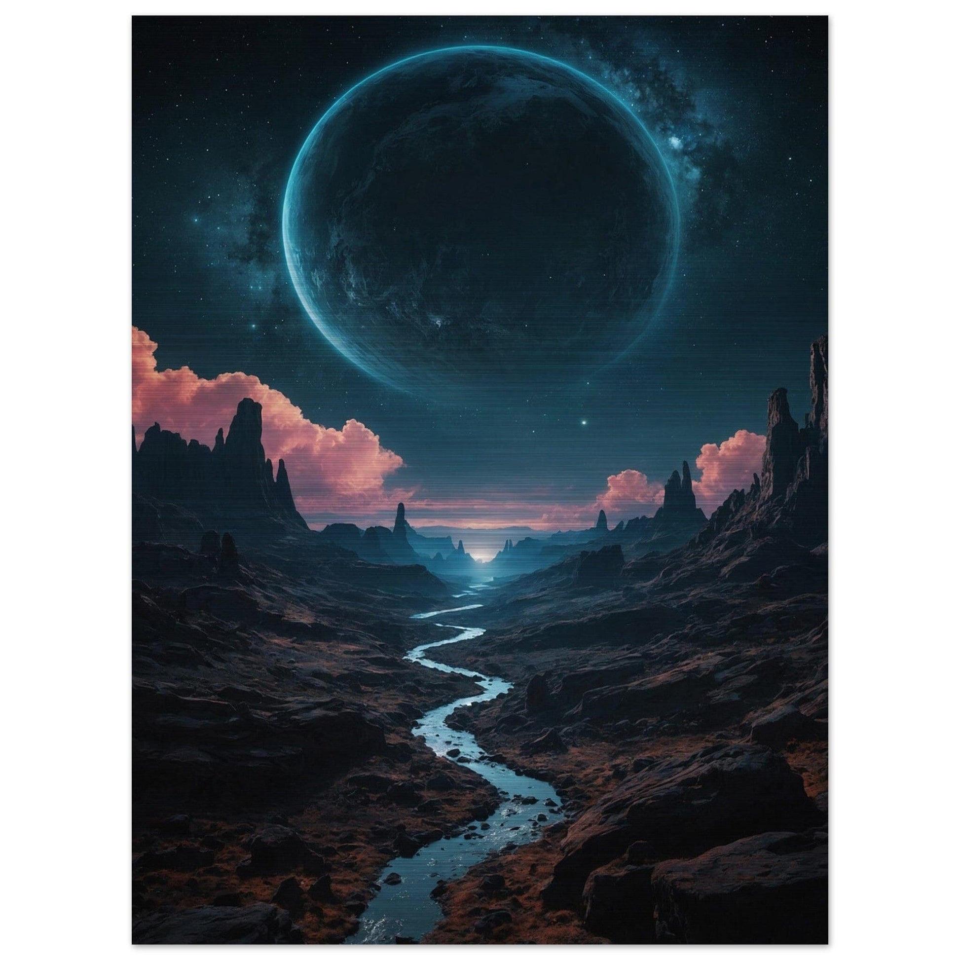 Brushed Aluminium Print - Moderne Kunstwerke mit gebürstetem Finish Print Material Modern Masterpieces 60x80 cm / 24x32″ 