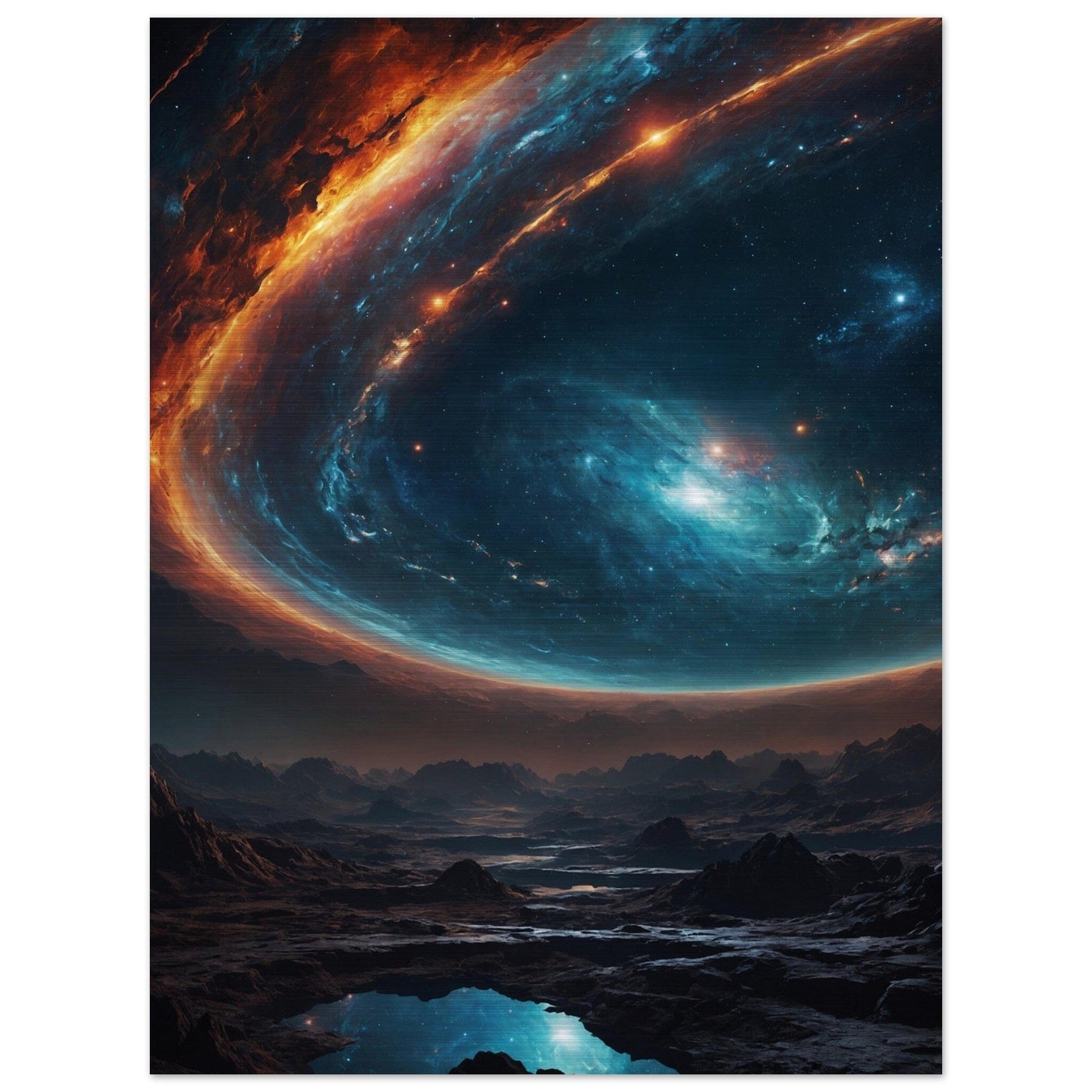 Brushed Aluminium Print - Moderne Kunstwerke mit gebürstetem Finish Print Material Modern Masterpieces 60x80 cm / 24x32″ 