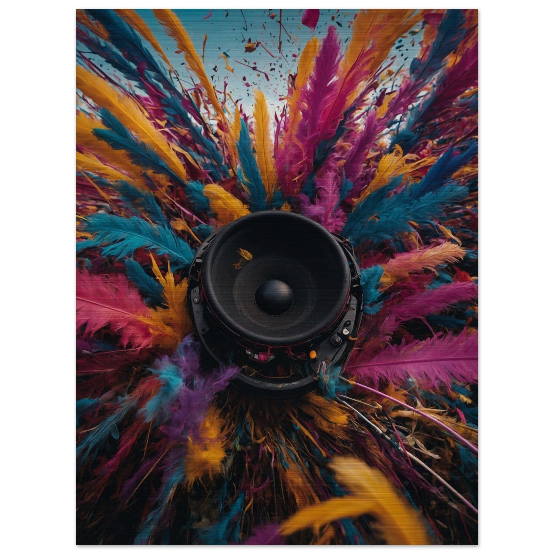 Brushed Aluminium Print - Moderne Kunstwerke mit gebürstetem Finish Print Material Modern Masterpieces 60x80 cm / 24x32″ 
