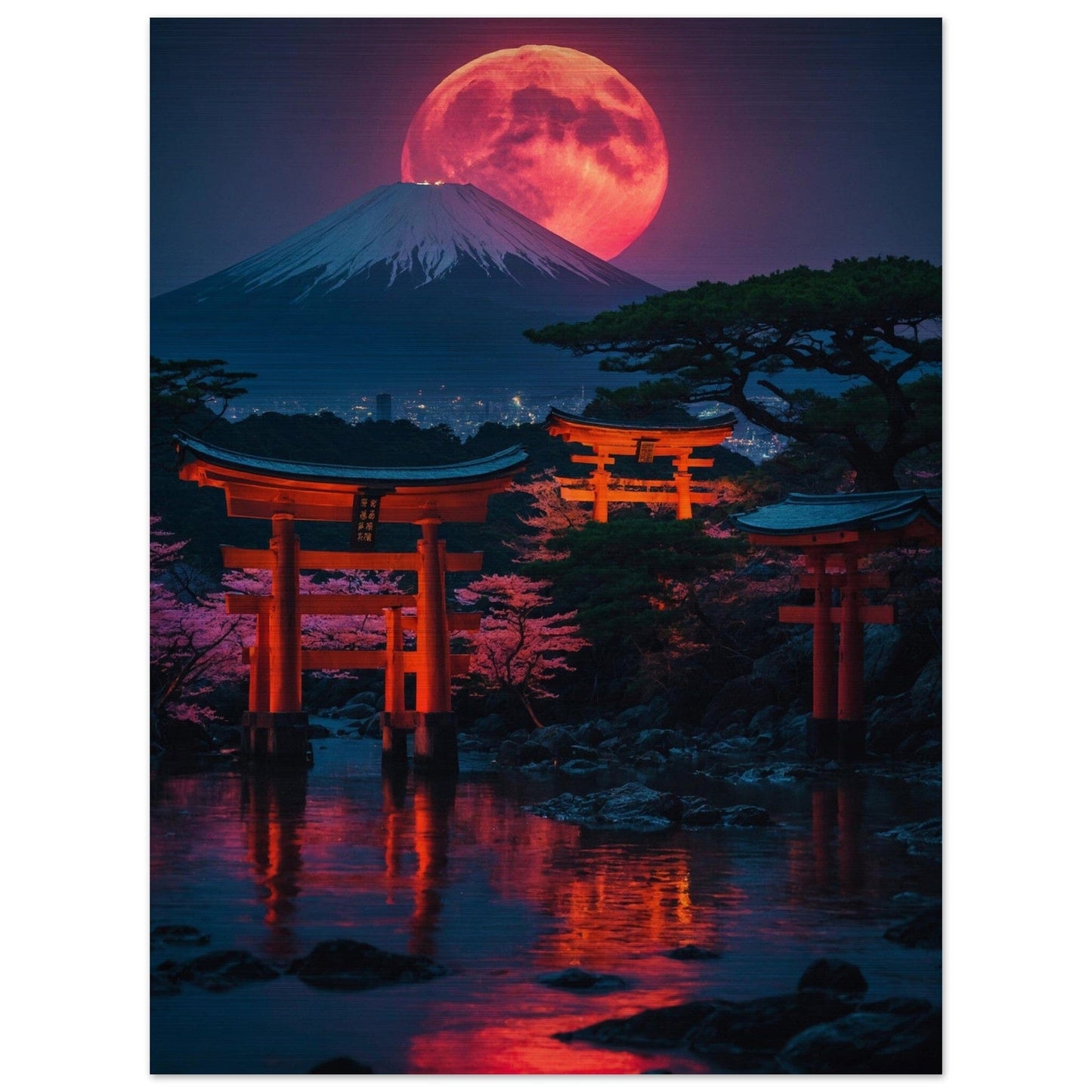 Brushed Aluminium Print - Moderne Kunstwerke mit gebürstetem Finish Print Material Modern Masterpieces 60x80 cm / 24x32″ 