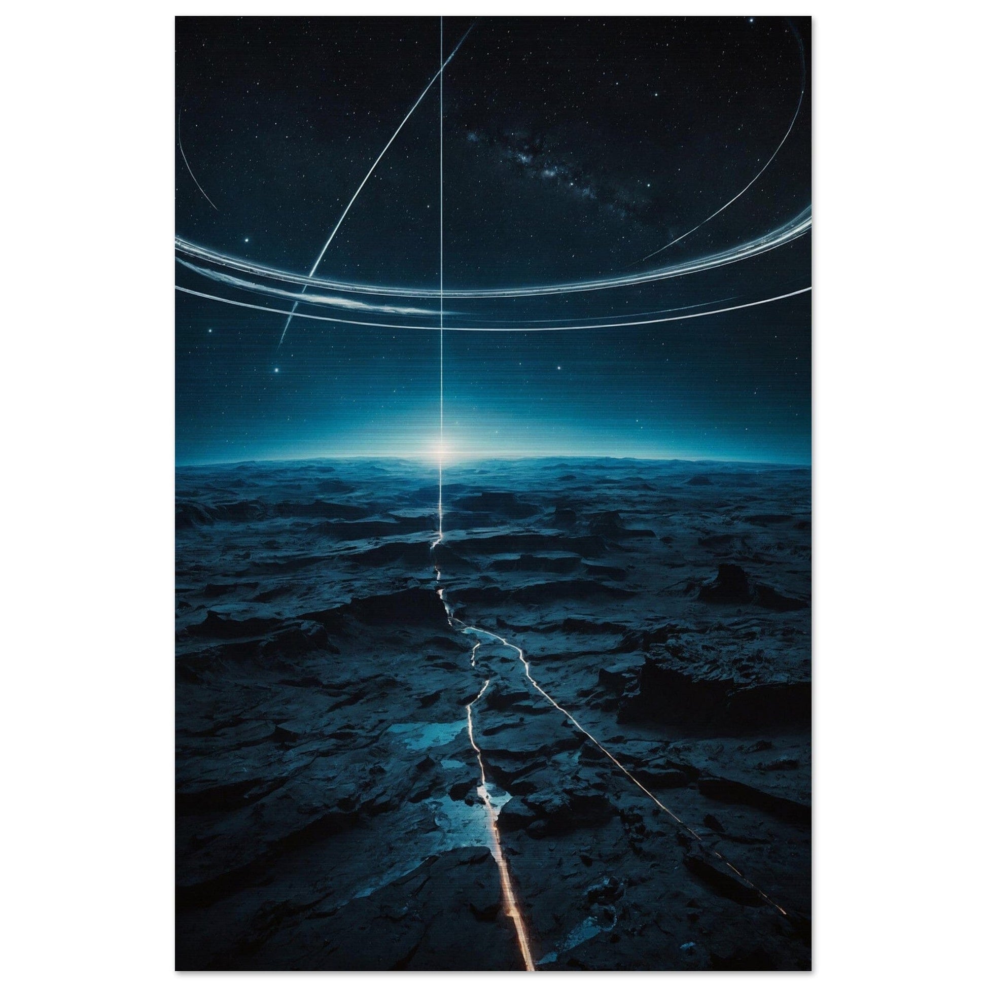 Brushed Aluminium Print - Moderne Kunstwerke mit gebürstetem Finish Print Material Modern Masterpieces 60x90 cm / 24x36″ 