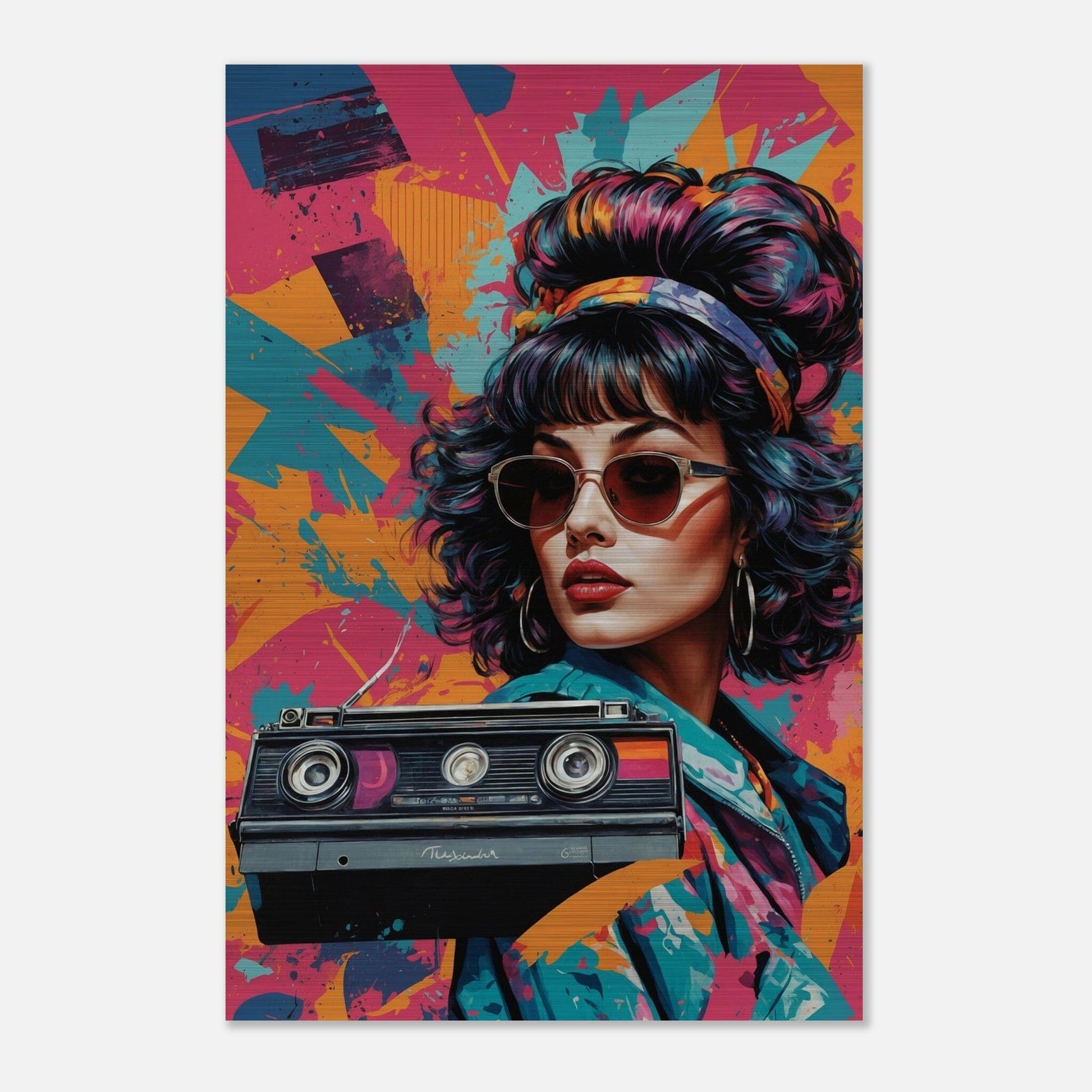 Brushed Aluminium Print - Moderne Kunstwerke mit gebürstetem Finish Print Material Modern Masterpieces 60x90 cm / 24x36″ 