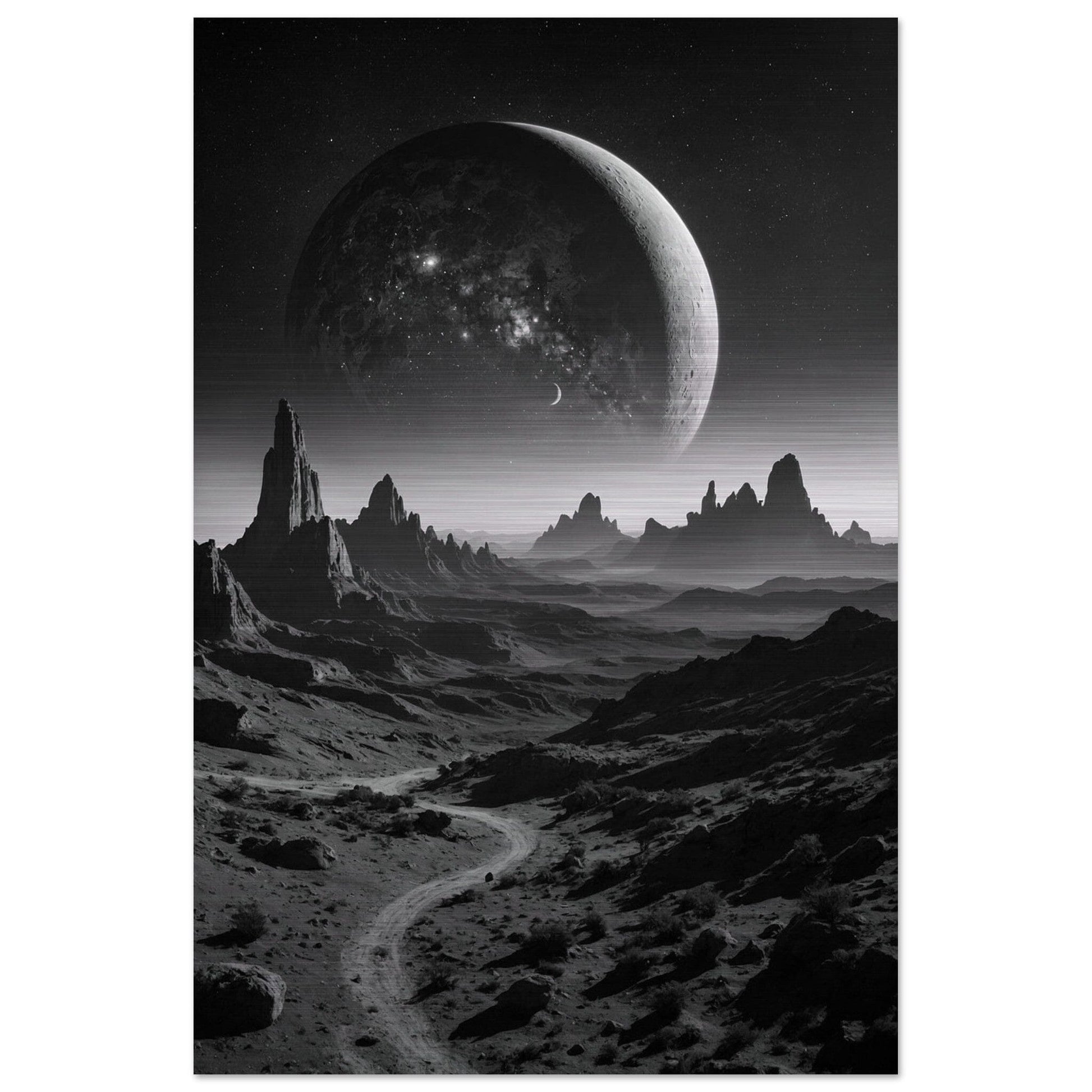 Brushed Aluminium Print - Moderne Kunstwerke mit gebürstetem Finish Print Material Modern Masterpieces 60x90 cm / 24x36″ 