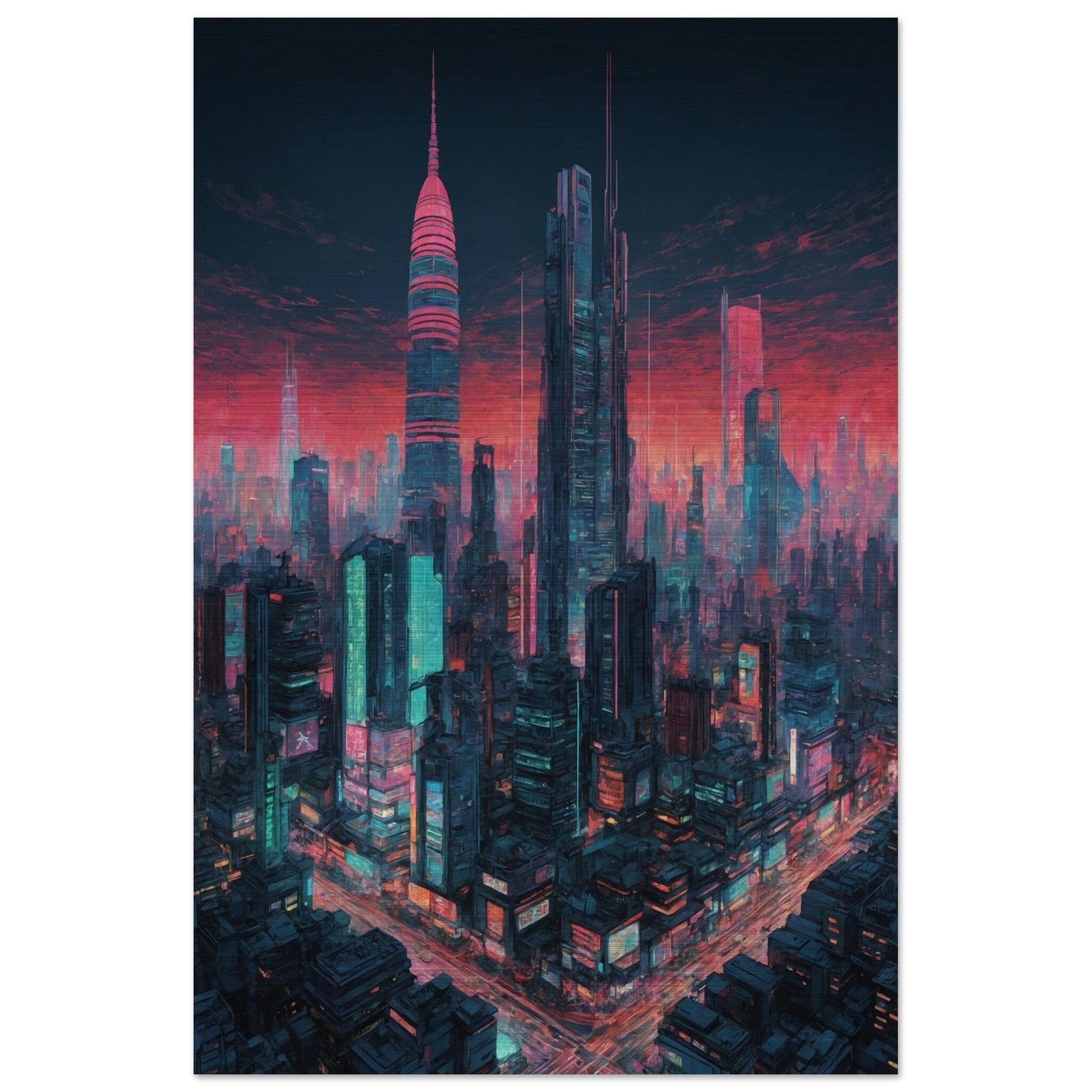 Brushed Aluminium Print - Moderne Kunstwerke mit gebürstetem Finish Print Material Modern Masterpieces 60x90 cm / 24x36″ 