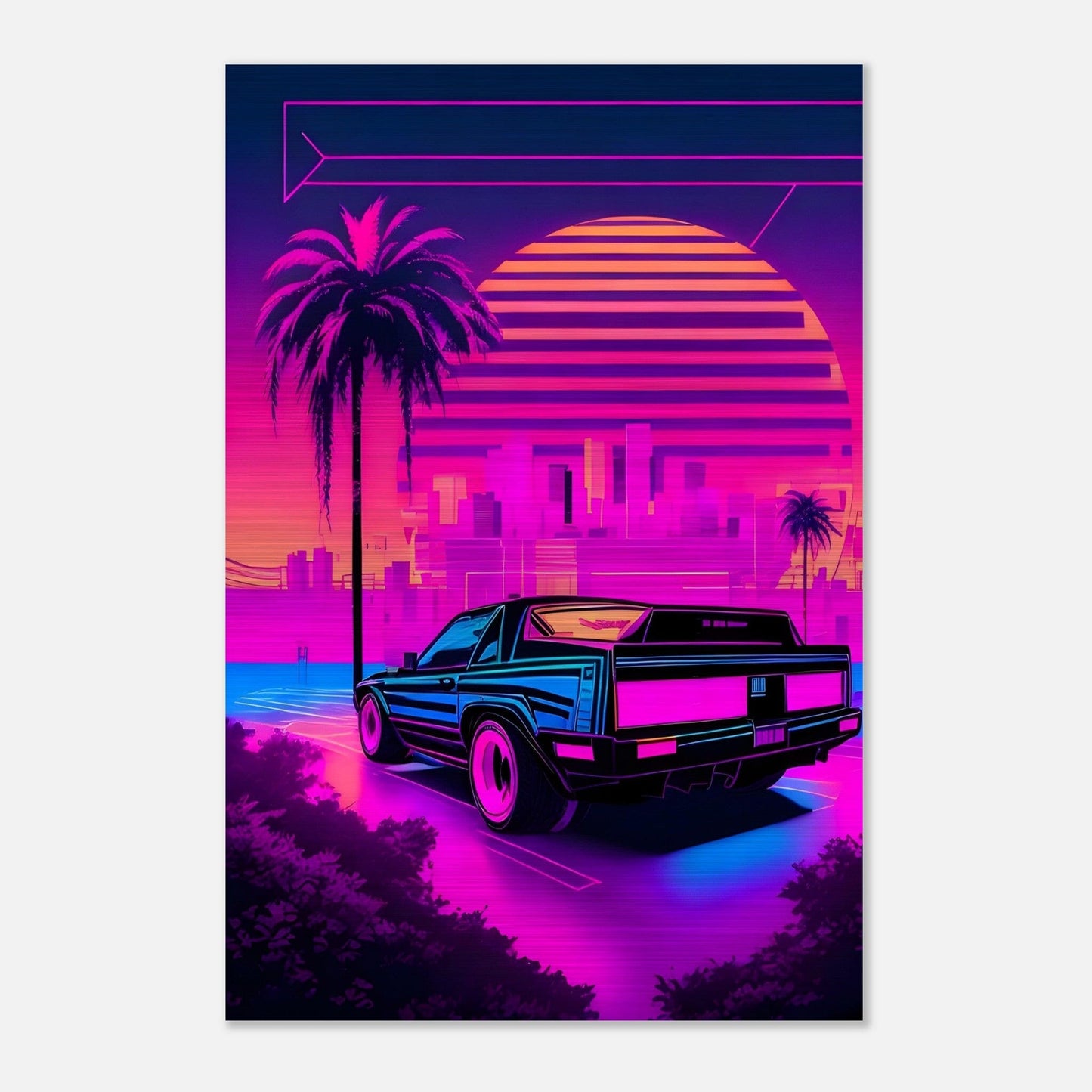 Brushed Aluminium Print - Moderne Kunstwerke mit gebürstetem Finish Print Material Modern Masterpieces 60x90 cm / 24x36″ 