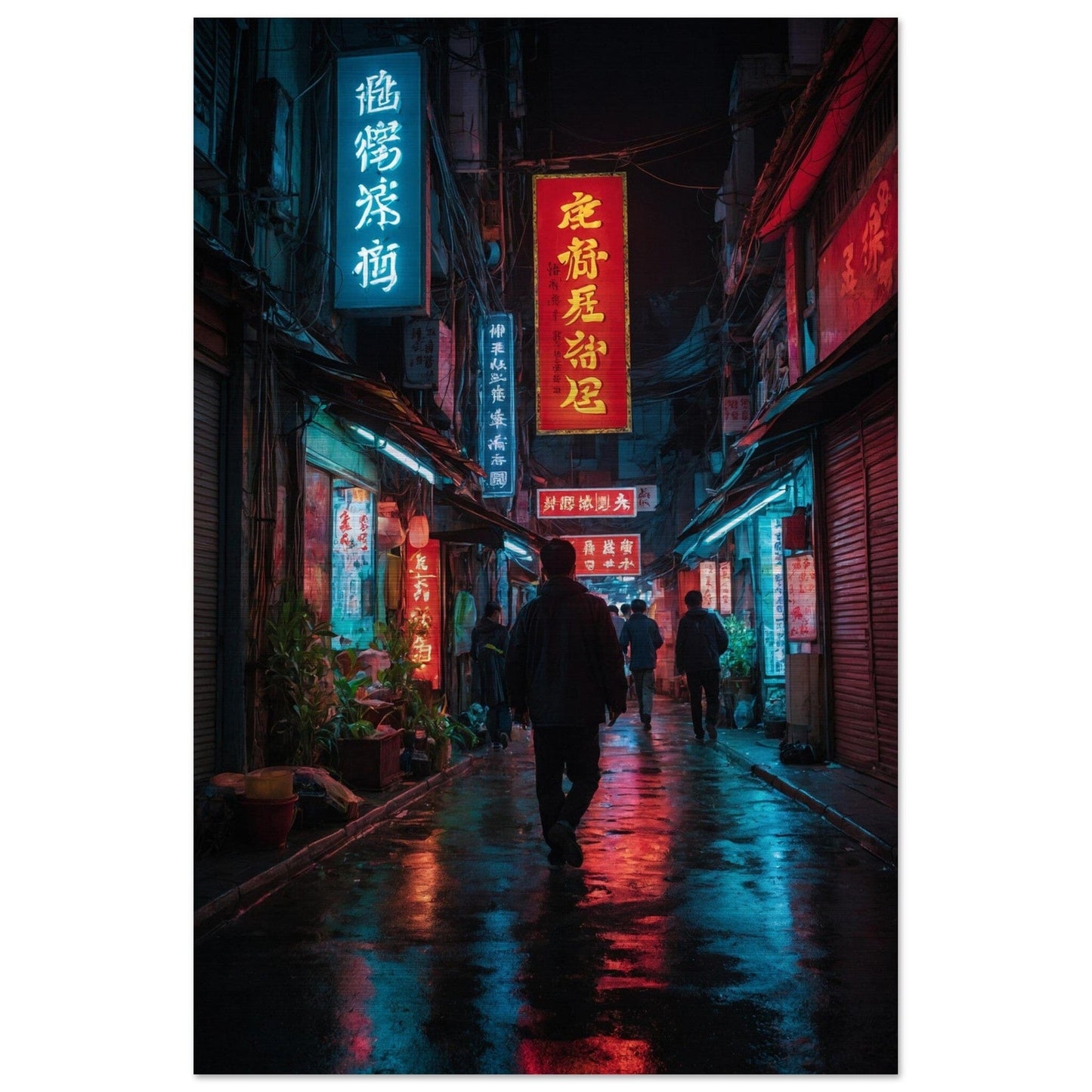 Brushed Aluminium Print - Moderne Kunstwerke mit gebürstetem Finish Print Material Modern Masterpieces 60x90 cm / 24x36″ 