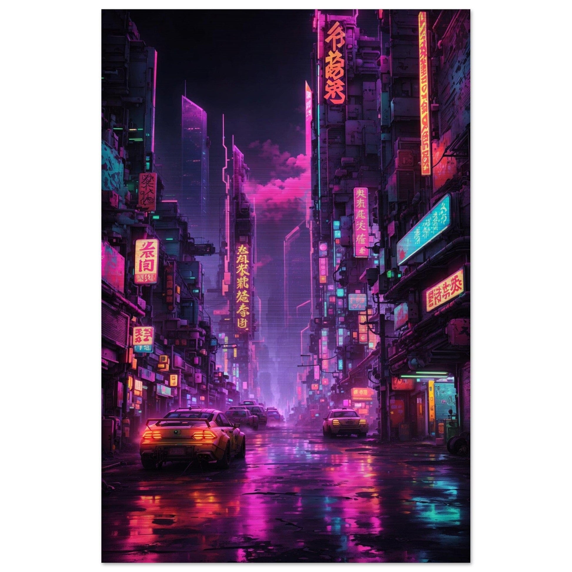 Brushed Aluminium Print - Moderne Kunstwerke mit gebürstetem Finish Print Material Modern Masterpieces 60x90 cm / 24x36″ 