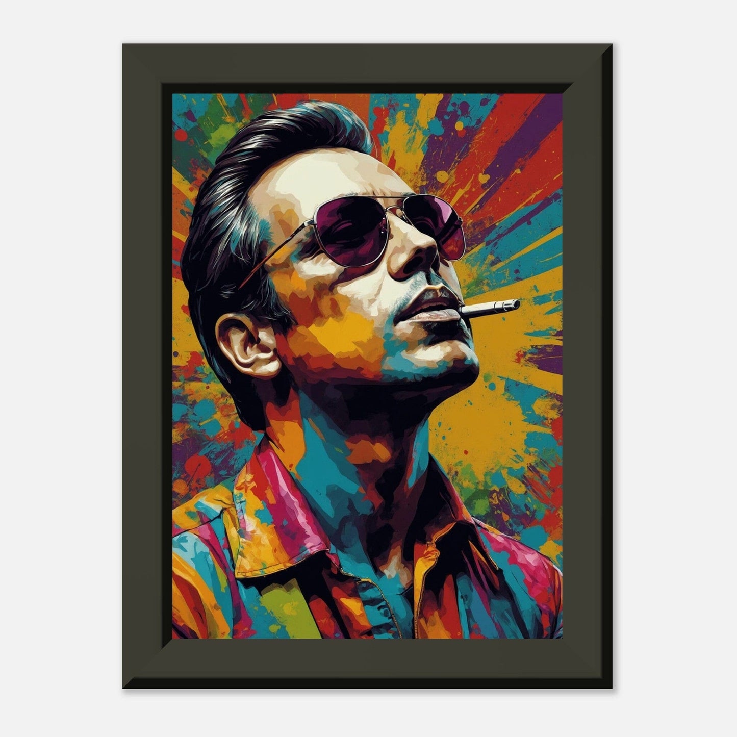 Celebrity Canvas: Pop Art Legends Print Material Modern Masterpieces 13x18 cm / 5x7″ 