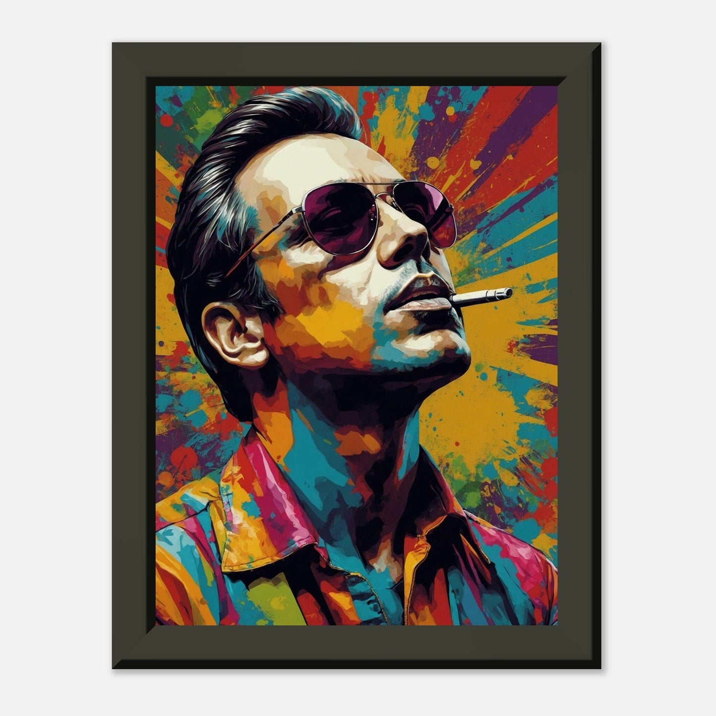 Celebrity Canvas: Pop Art Legends Print Material Modern Masterpieces 15x20 cm / 6x8″ 