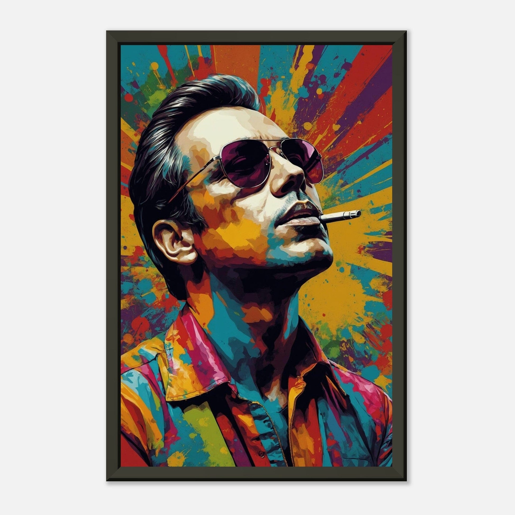 Celebrity Canvas: Pop Art Legends Print Material Modern Masterpieces 28x43 cm / XL (11x17″) 