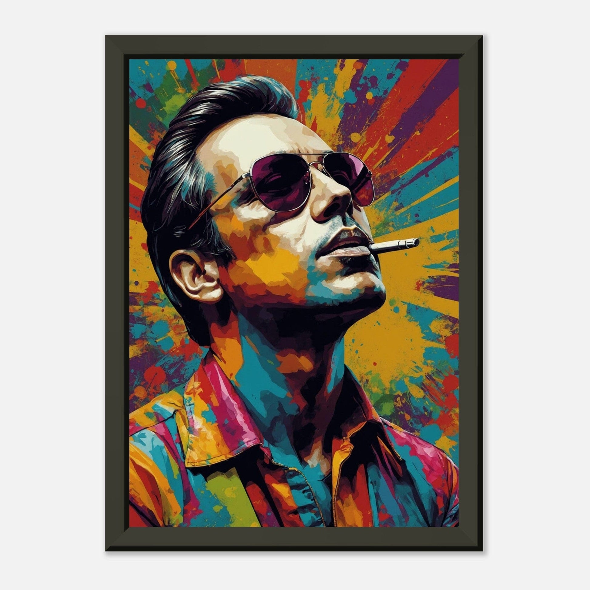 Celebrity Canvas: Pop Art Legends Print Material Modern Masterpieces A4 21x29.7 cm / 8x12″ 