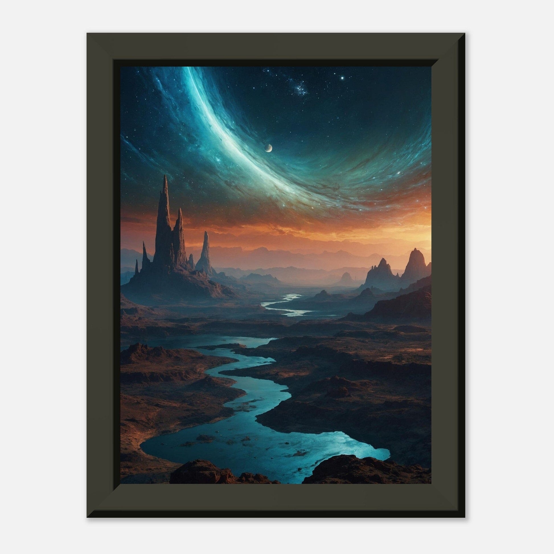 Celestial Symphony: Ethereal Echoes Print Material Modern Masterpieces 15x20 cm / 6x8″ 