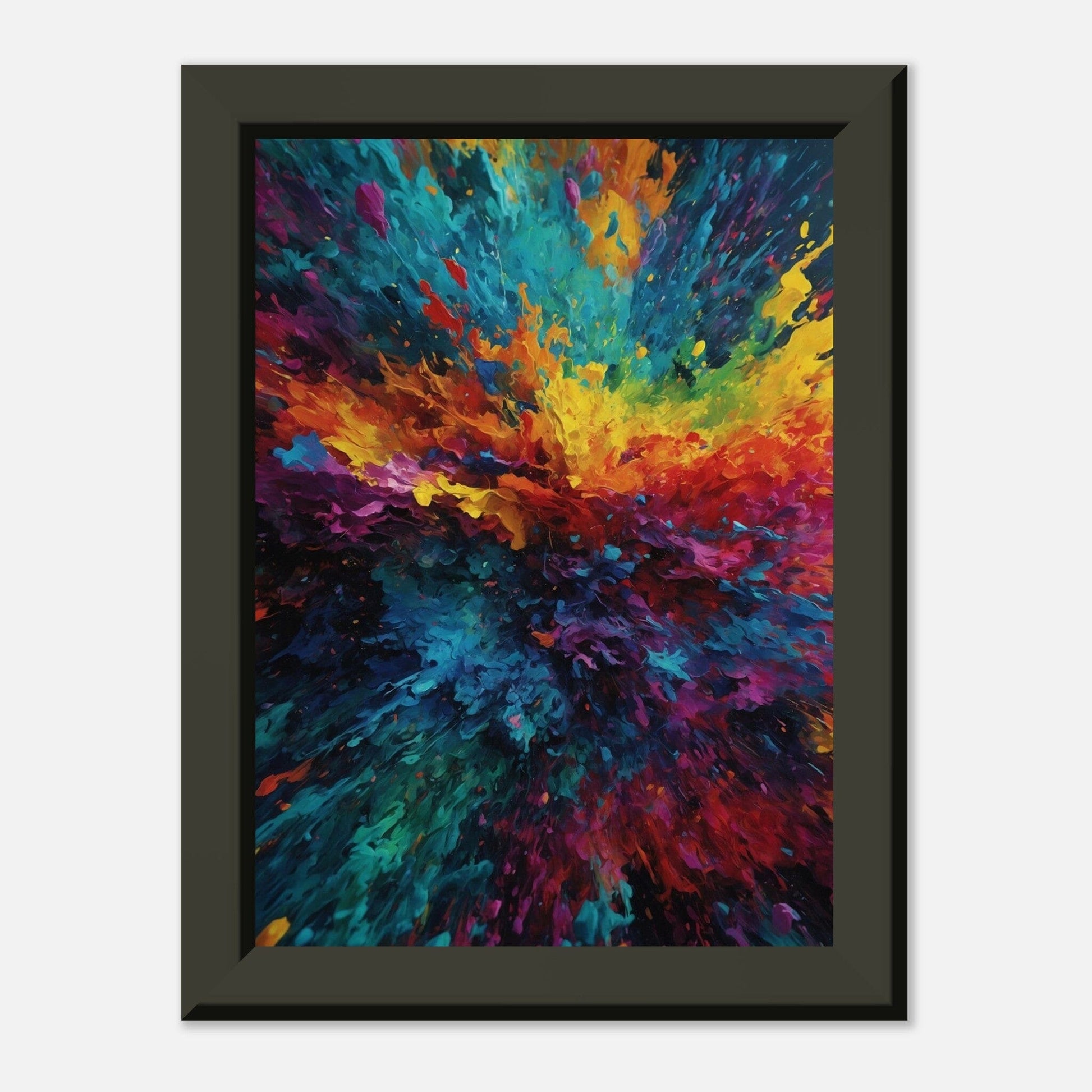Color Cascade: Unleashed Creativity Print Material Modern Masterpieces 13x18 cm / 5x7″ 