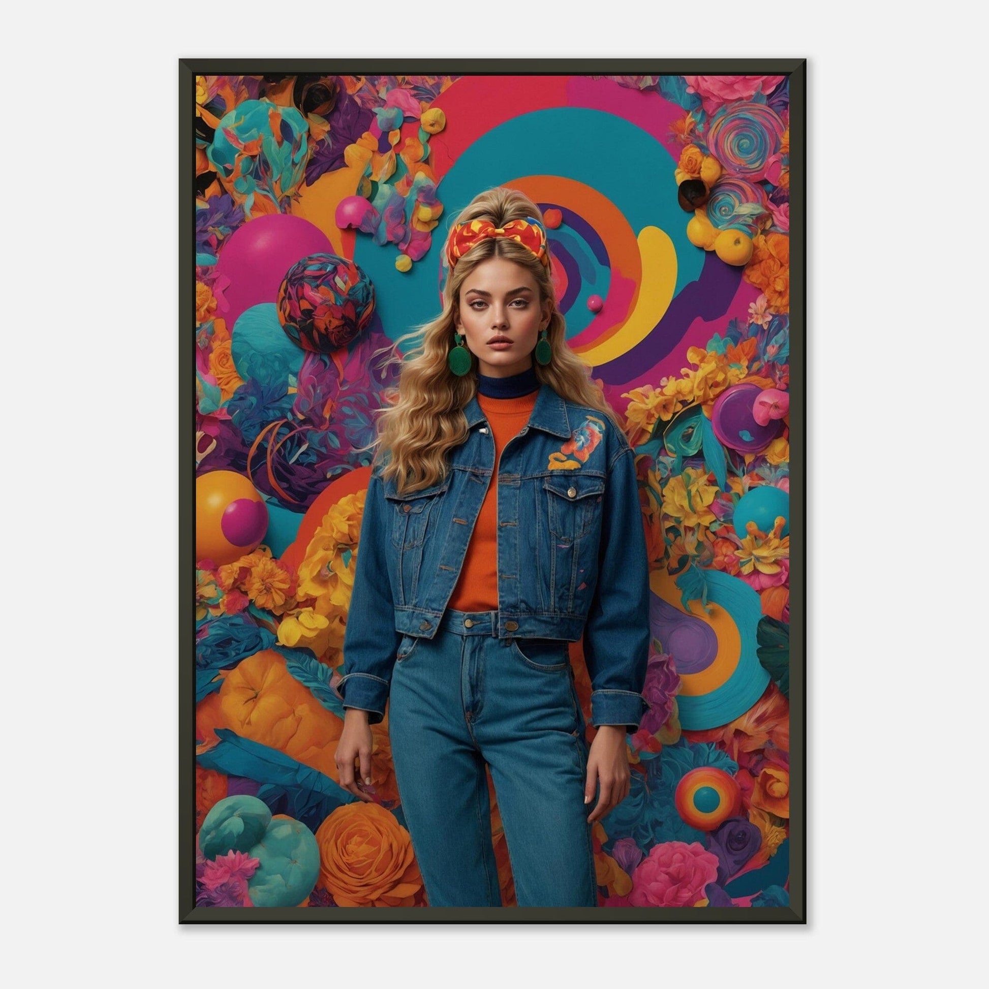 Cultural Collage: Iconic Nineties Print Material Modern Masterpieces 50x70 cm / 20x28″ 