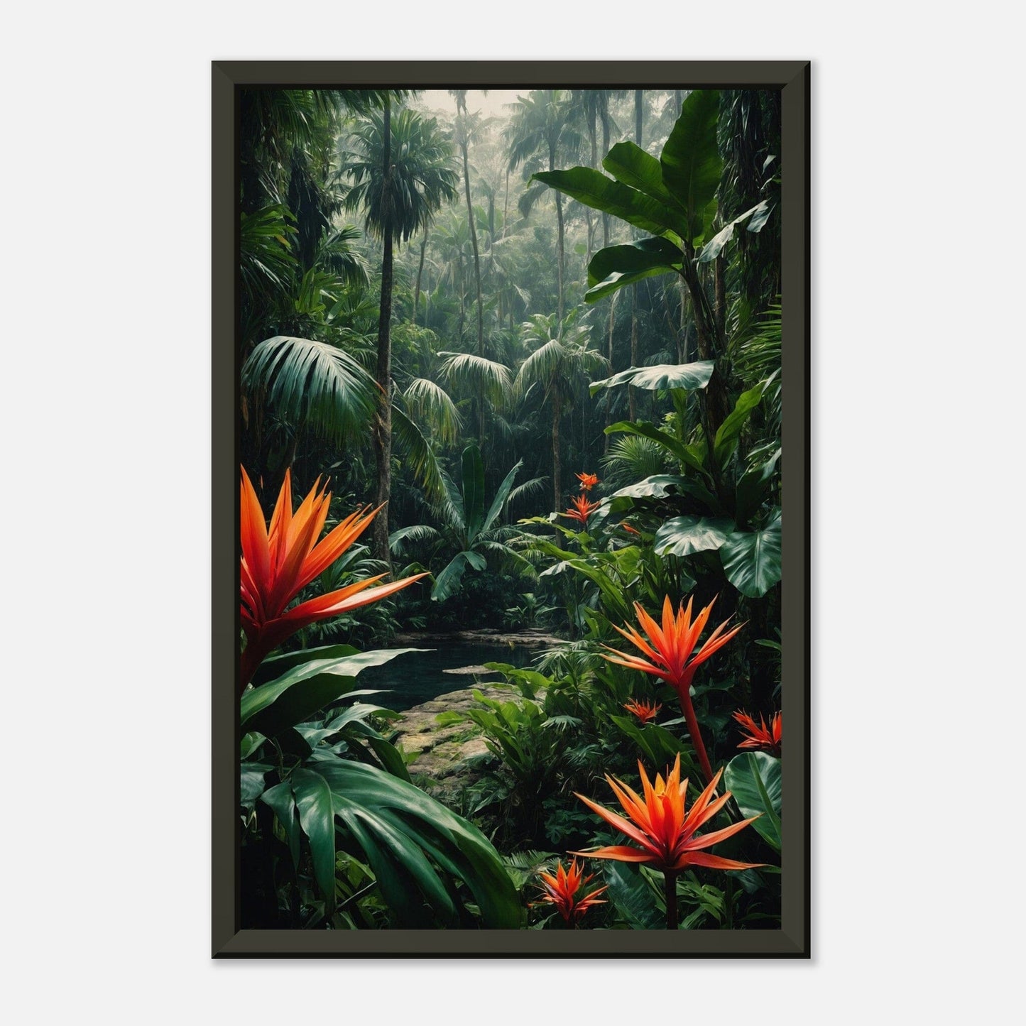 Dazzling Dalliance: Intense Impressionism Print Material Modern Masterpieces 28x43 cm / XL (11x17″) 