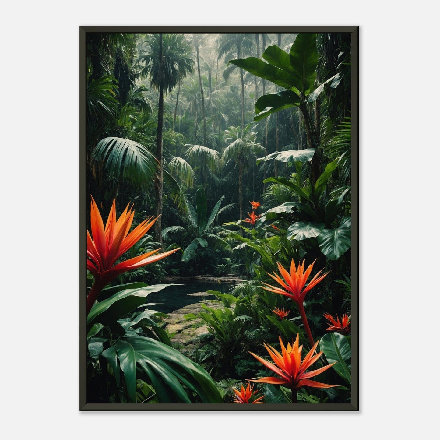 Dazzling Dalliance: Intense Impressionism Print Material Modern Masterpieces 50x70 cm / 20x28″ 