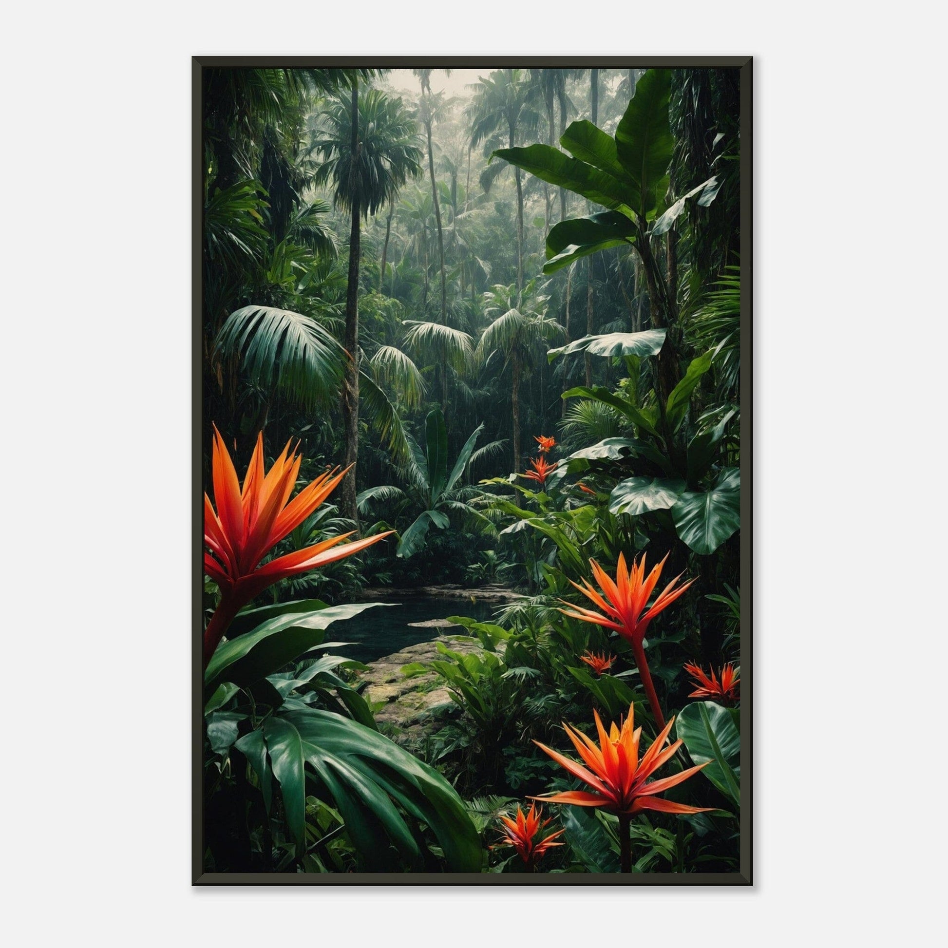 Dazzling Dalliance: Intense Impressionism Print Material Modern Masterpieces 60x90 cm / 24x36″ 