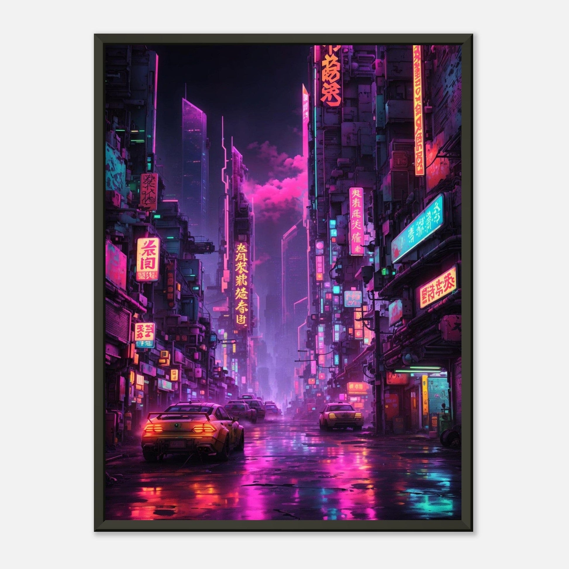 Dragon's Dance: Mythical Majesty Print Material Modern Masterpieces 45x60 cm / 18x24″ 