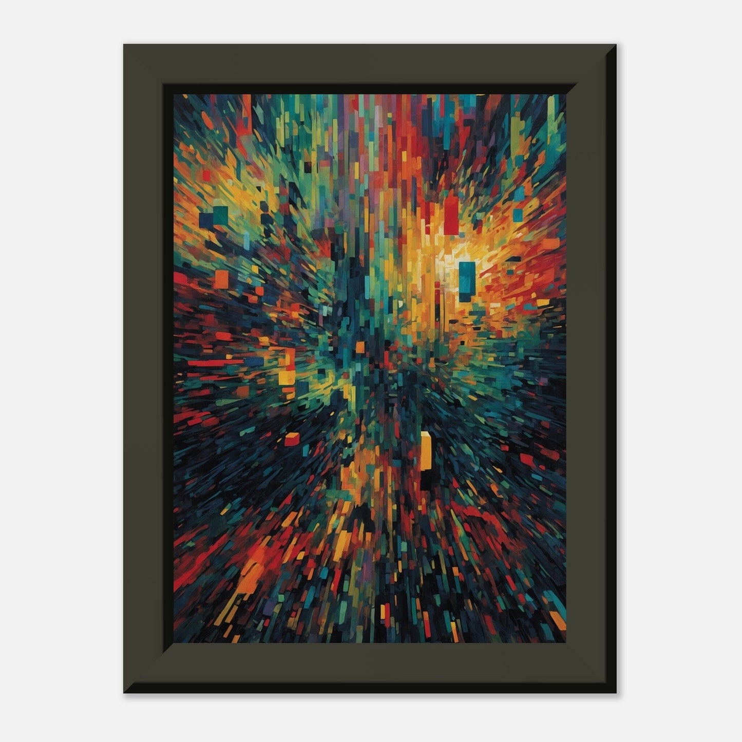 Ethereal Enigma: Abstract Expression Print Material Modern Masterpieces 13x18 cm / 5x7″ 