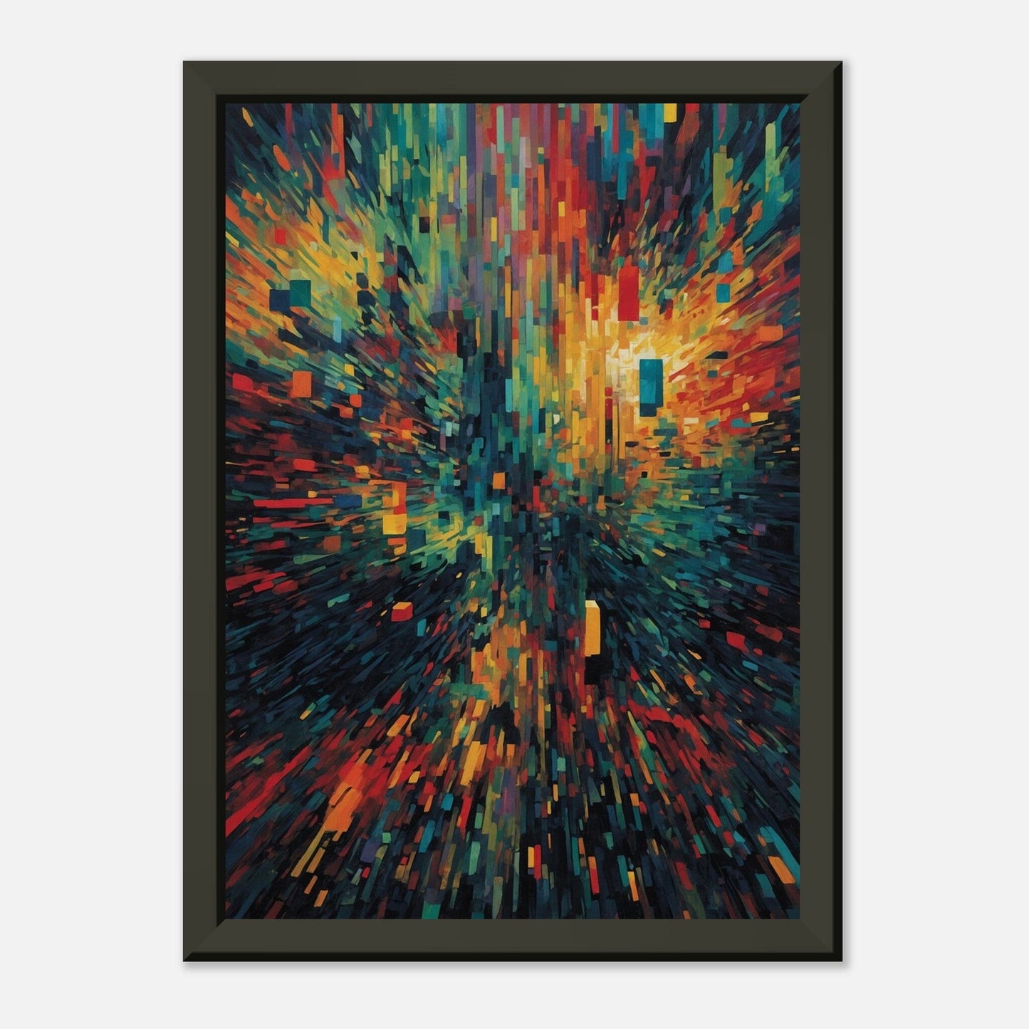 Ethereal Enigma: Abstract Expression Print Material Modern Masterpieces A4 21x29.7 cm / 8x12″ 