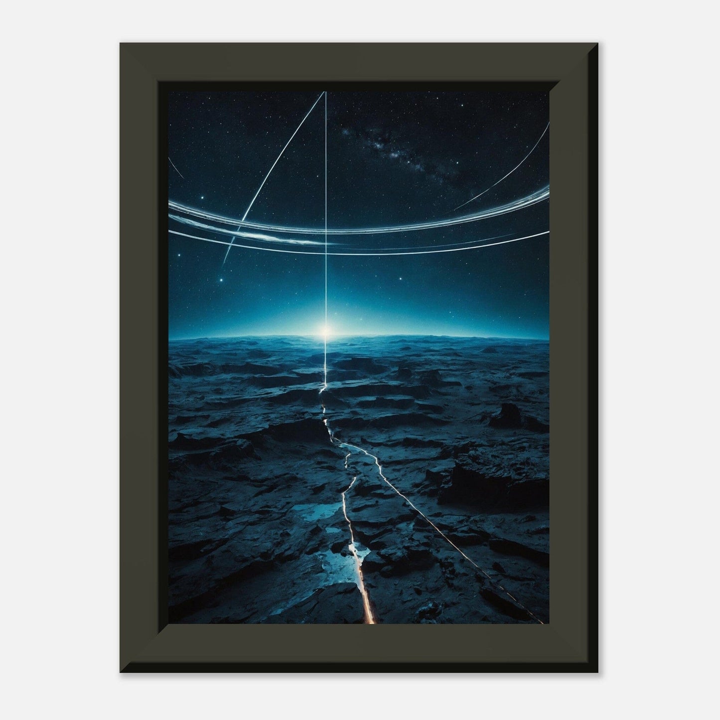 Ethereal Expanse: Infinite Insights Print Material Modern Masterpieces 13x18 cm / 5x7″ 