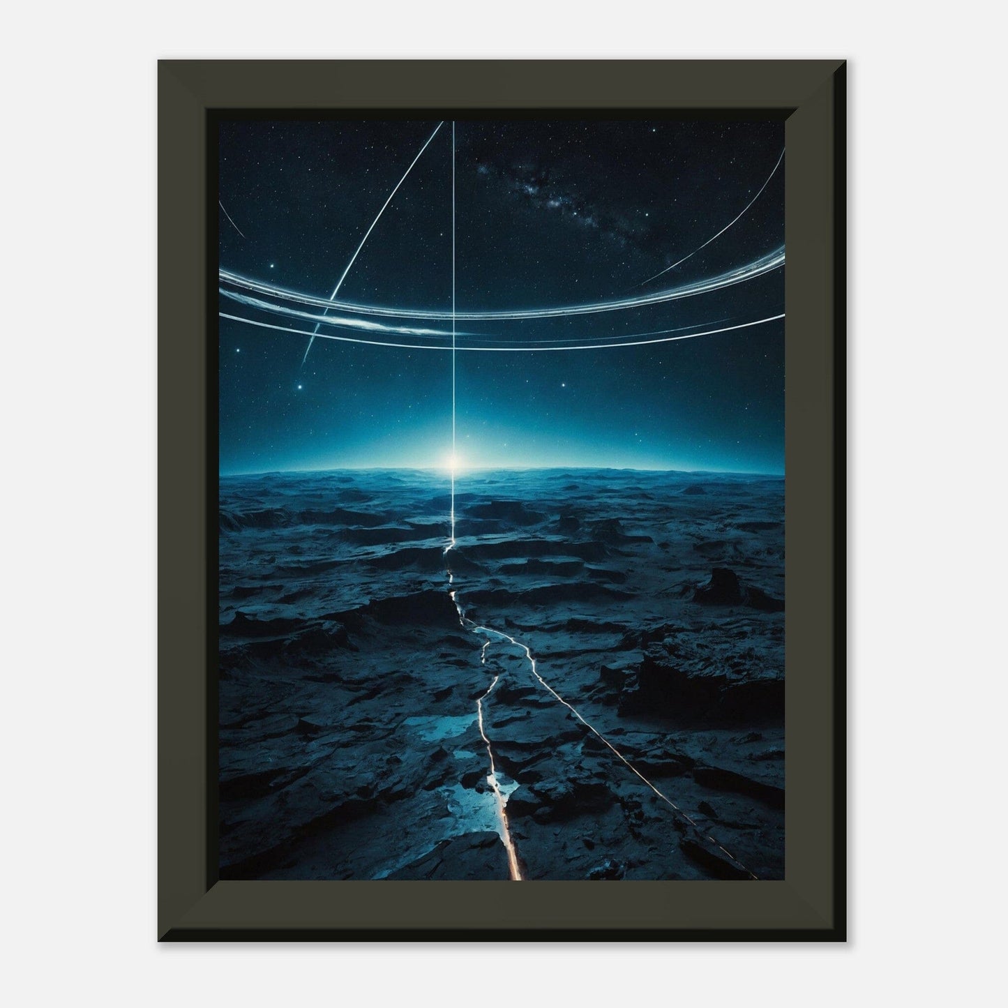 Ethereal Expanse: Infinite Insights Print Material Modern Masterpieces 15x20 cm / 6x8″ 