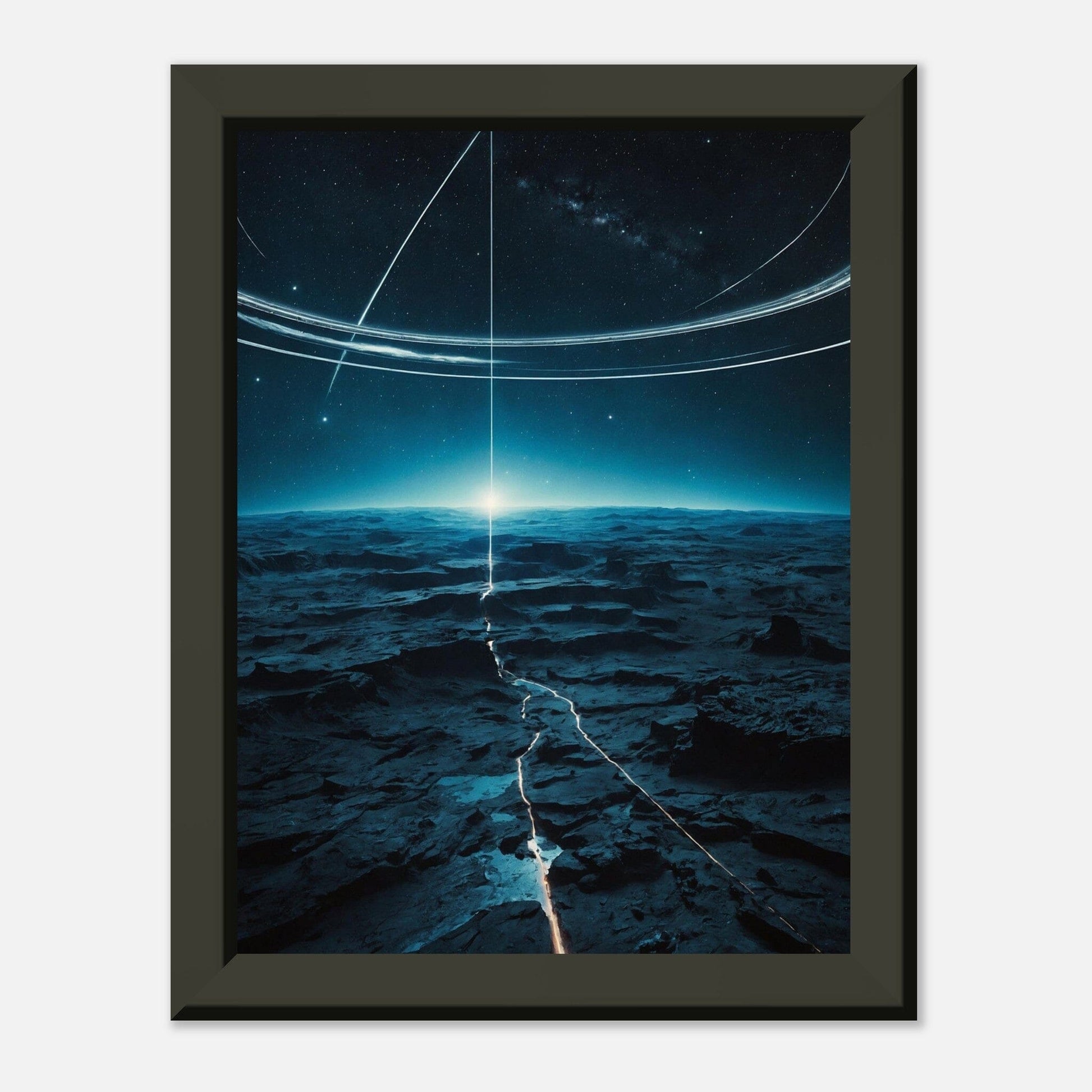 Ethereal Expanse: Infinite Insights Print Material Modern Masterpieces 15x20 cm / 6x8″ 