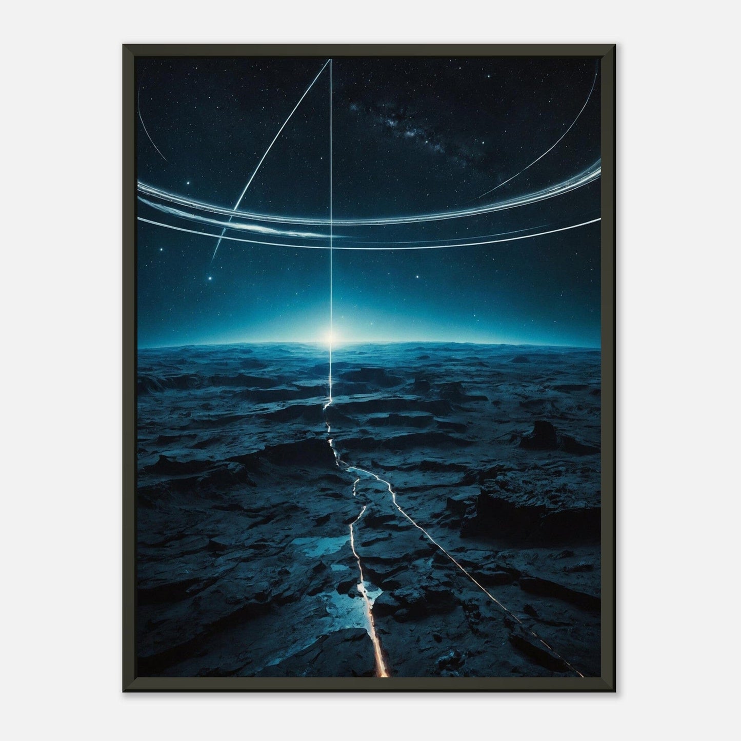 Ethereal Expanse: Infinite Insights Print Material Modern Masterpieces 45x60 cm / 18x24″ 