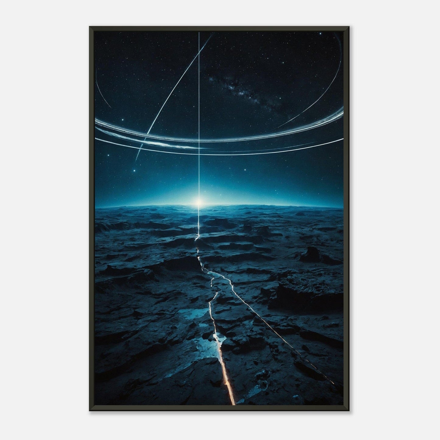 Ethereal Expanse: Infinite Insights Print Material Modern Masterpieces 60x90 cm / 24x36″ 