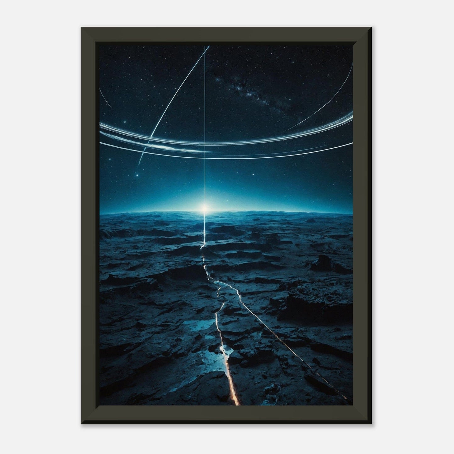 Ethereal Expanse: Infinite Insights Print Material Modern Masterpieces A4 21x29.7 cm / 8x12″ 