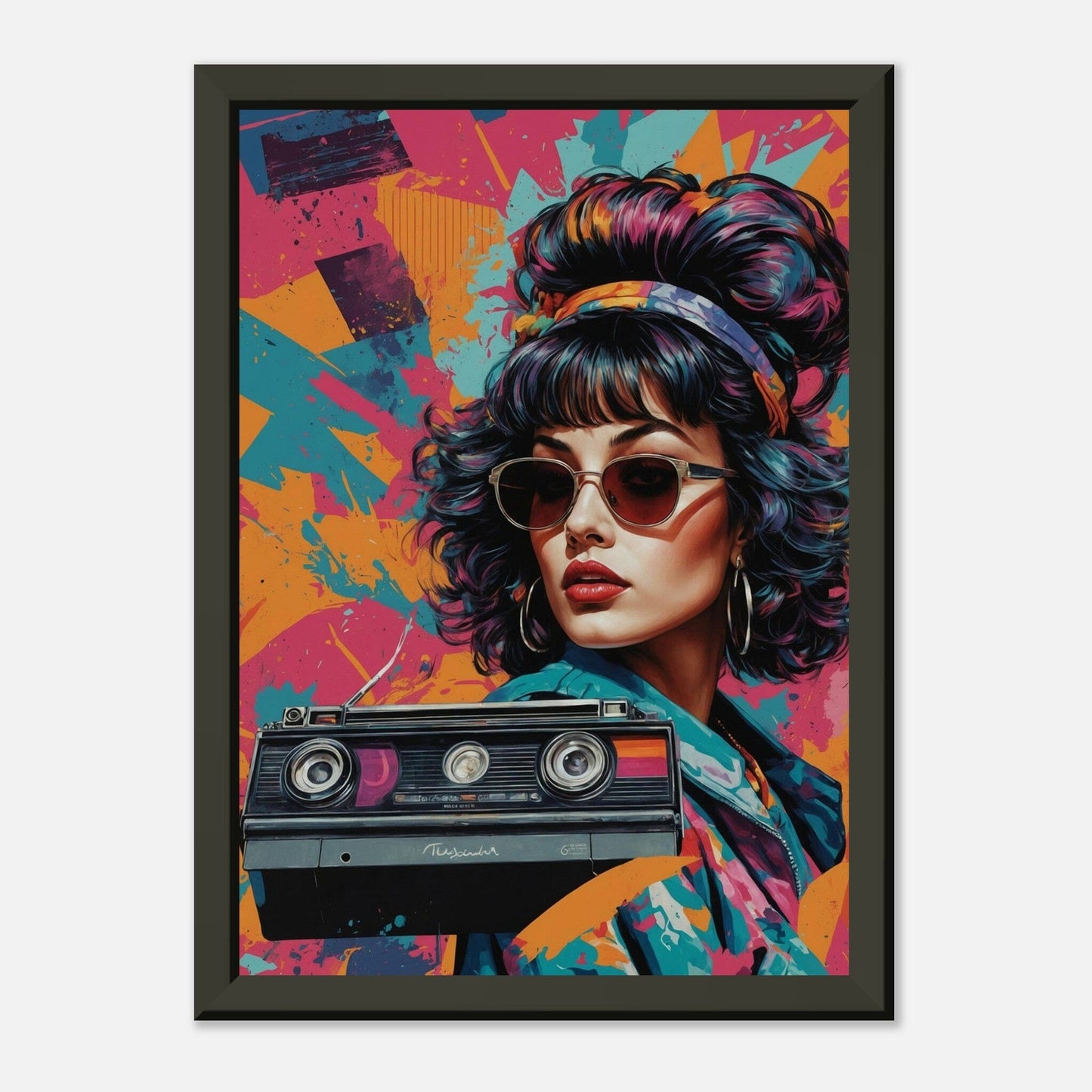 Fashion Flashback: Trendy '90s Icons Print Material Modern Masterpieces A4 21x29.7 cm / 8x12″ 