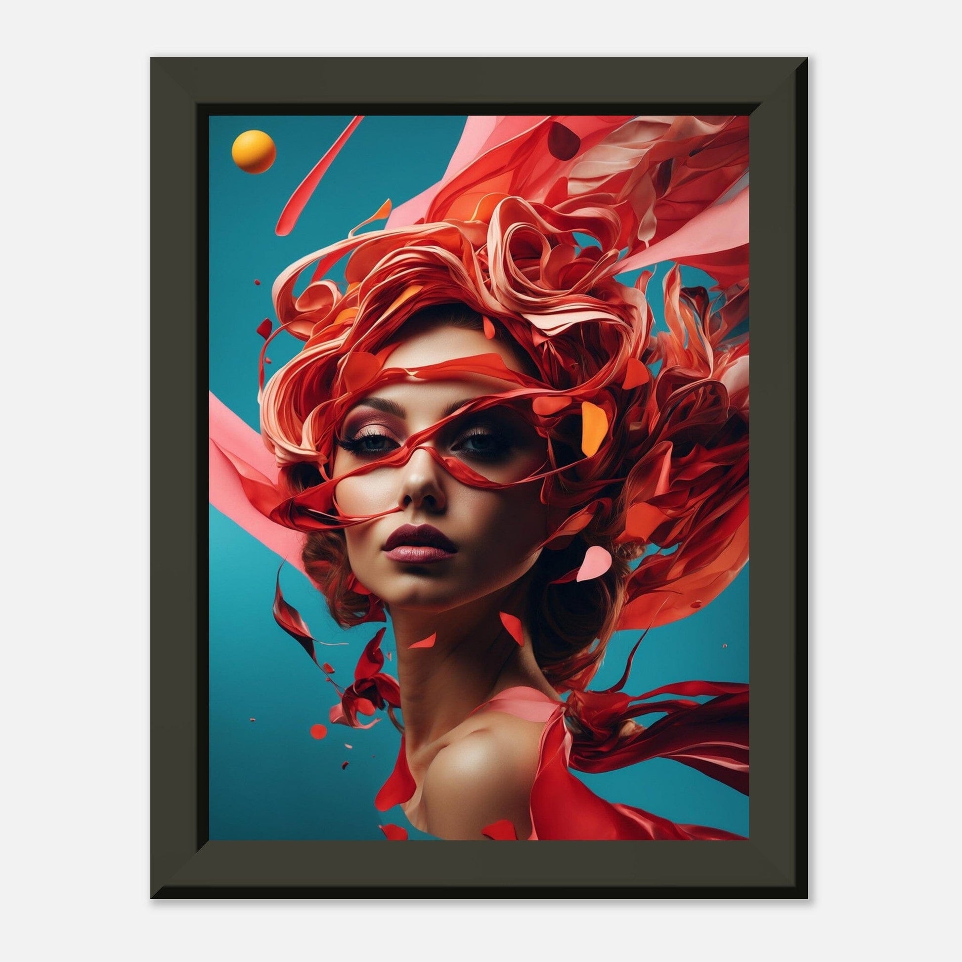 Fragmented Fusion: Mind-bending Montage Print Material Modern Masterpieces 15x20 cm / 6x8″ 