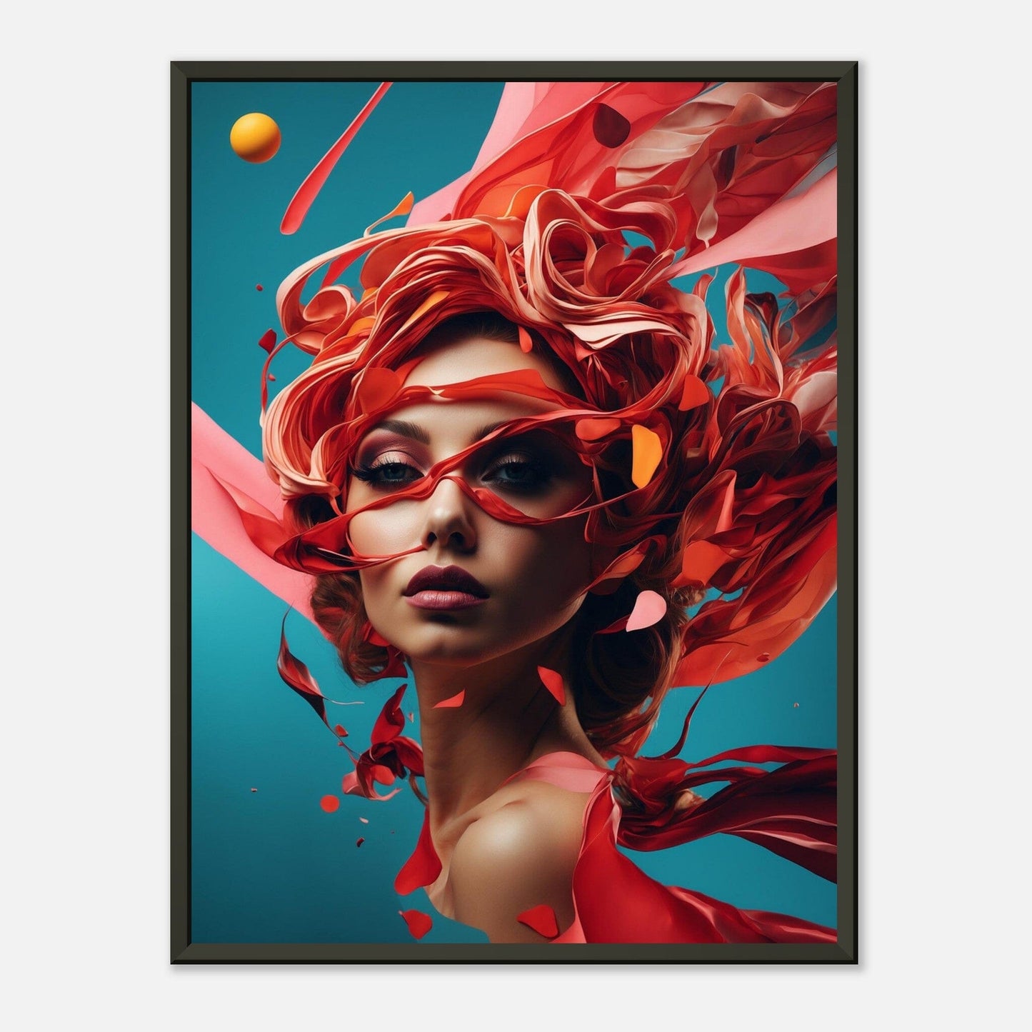 Fragmented Fusion: Mind-bending Montage Print Material Modern Masterpieces 45x60 cm / 18x24″ 