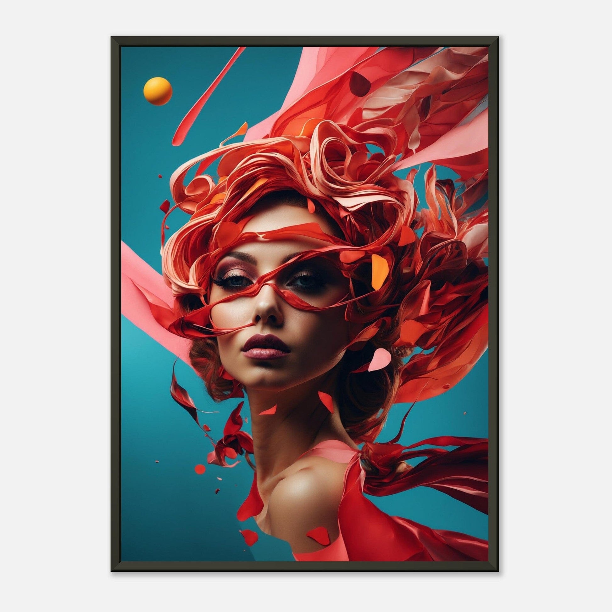 Fragmented Fusion: Mind-bending Montage Print Material Modern Masterpieces 50x70 cm / 20x28″ 