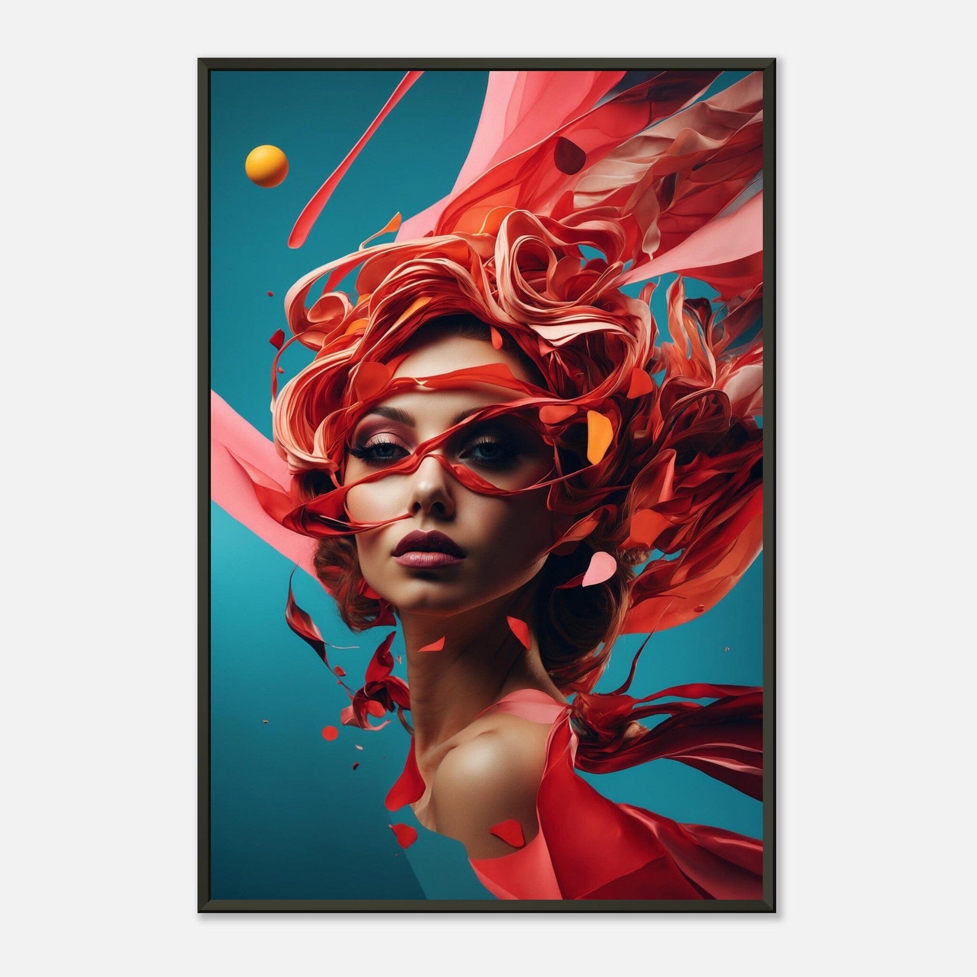 Fragmented Fusion: Mind-bending Montage Print Material Modern Masterpieces 60x90 cm / 24x36″ 