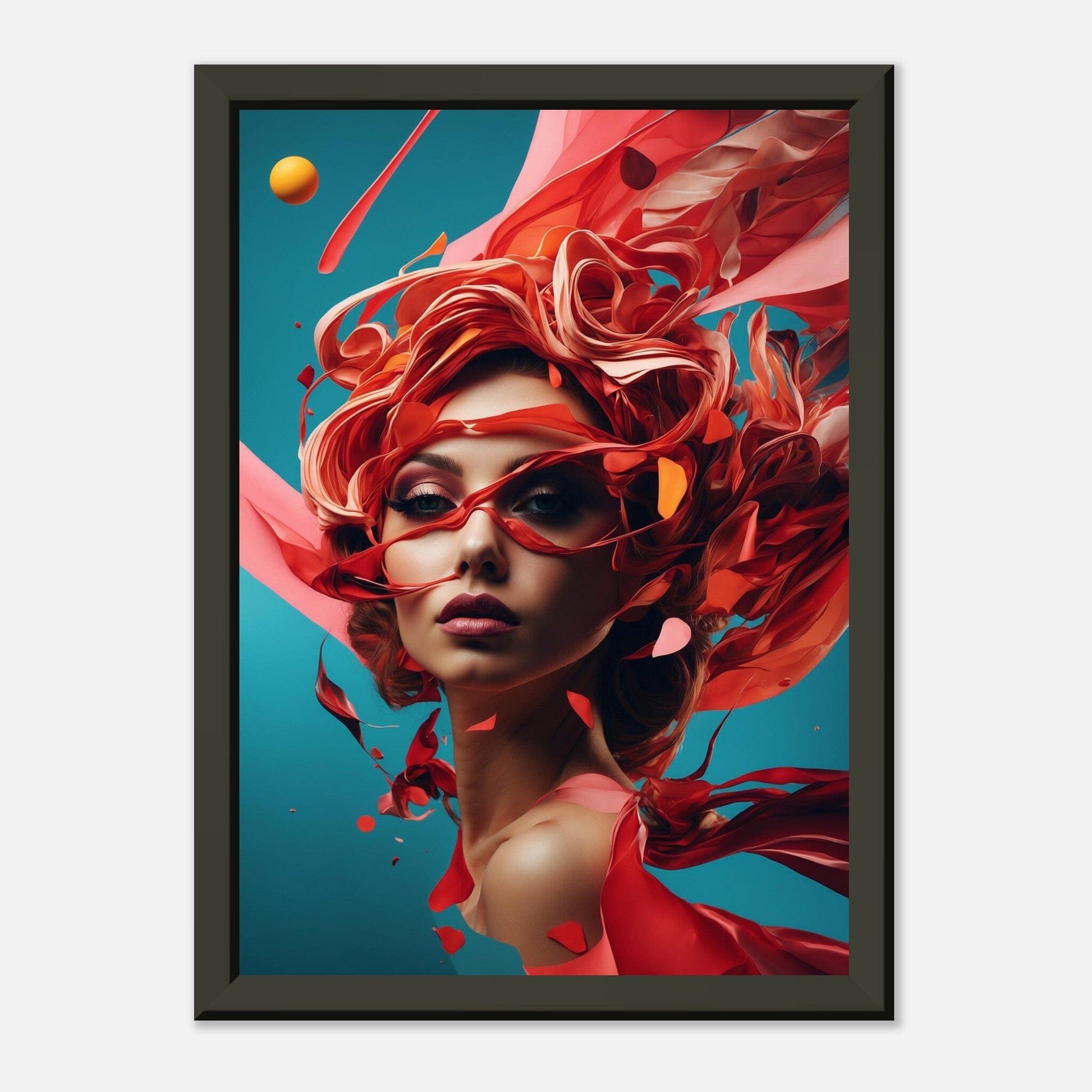 Fragmented Fusion: Mind-bending Montage Print Material Modern Masterpieces A4 21x29.7 cm / 8x12″ 