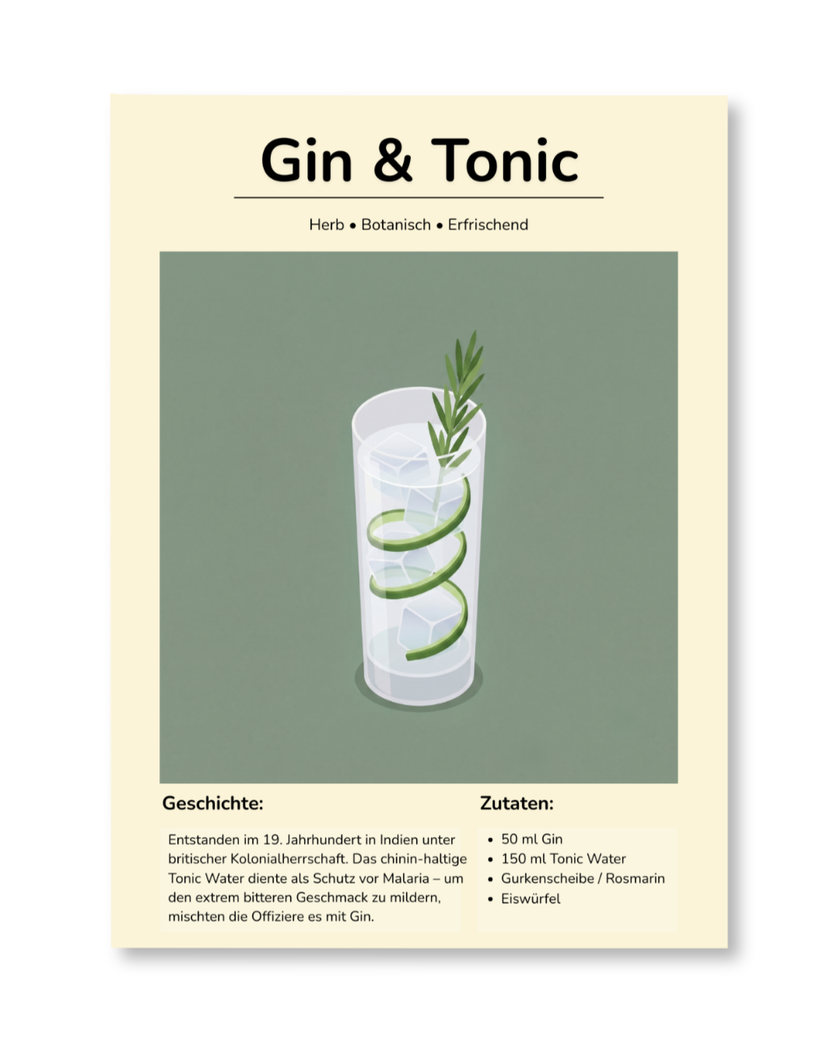 Gin & Tonic – The Botanical Classic