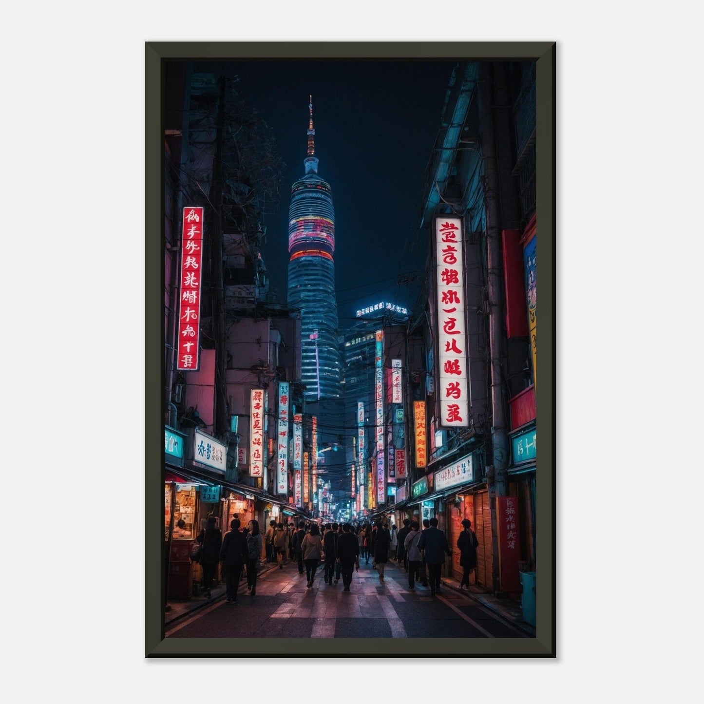 Golden Pagoda: Radiant Reverence Print Material Modern Masterpieces 28x43 cm / XL (11x17″) 