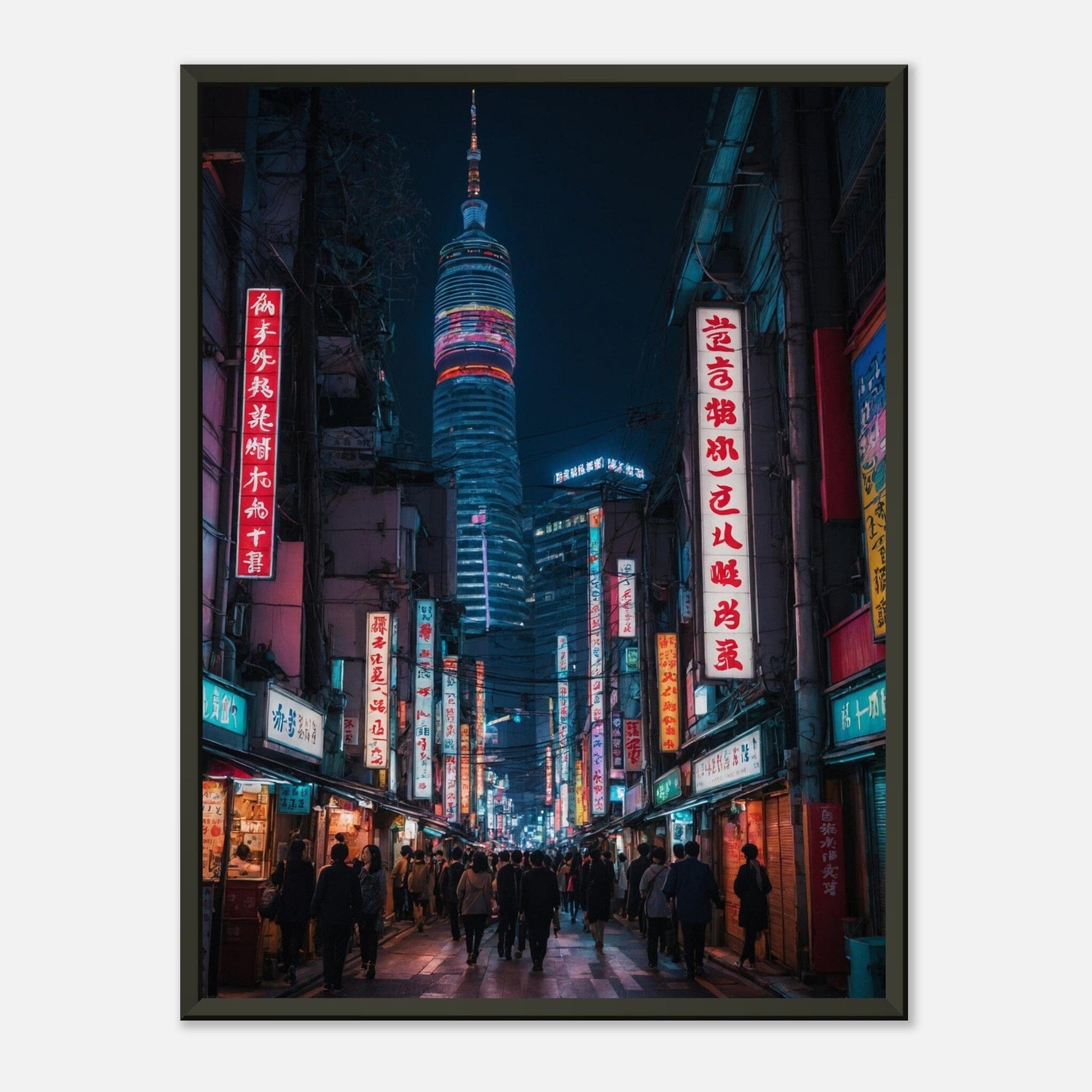 Golden Pagoda: Radiant Reverence Print Material Modern Masterpieces 45x60 cm / 18x24″ 