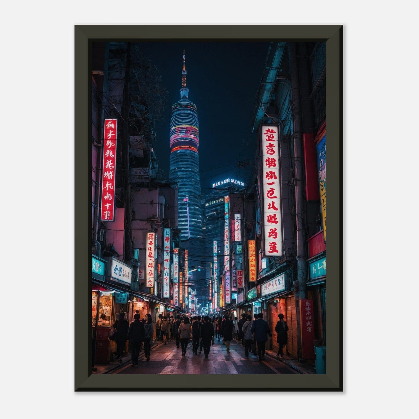 Golden Pagoda: Radiant Reverence Print Material Modern Masterpieces A4 21x29.7 cm / 8x12″ 