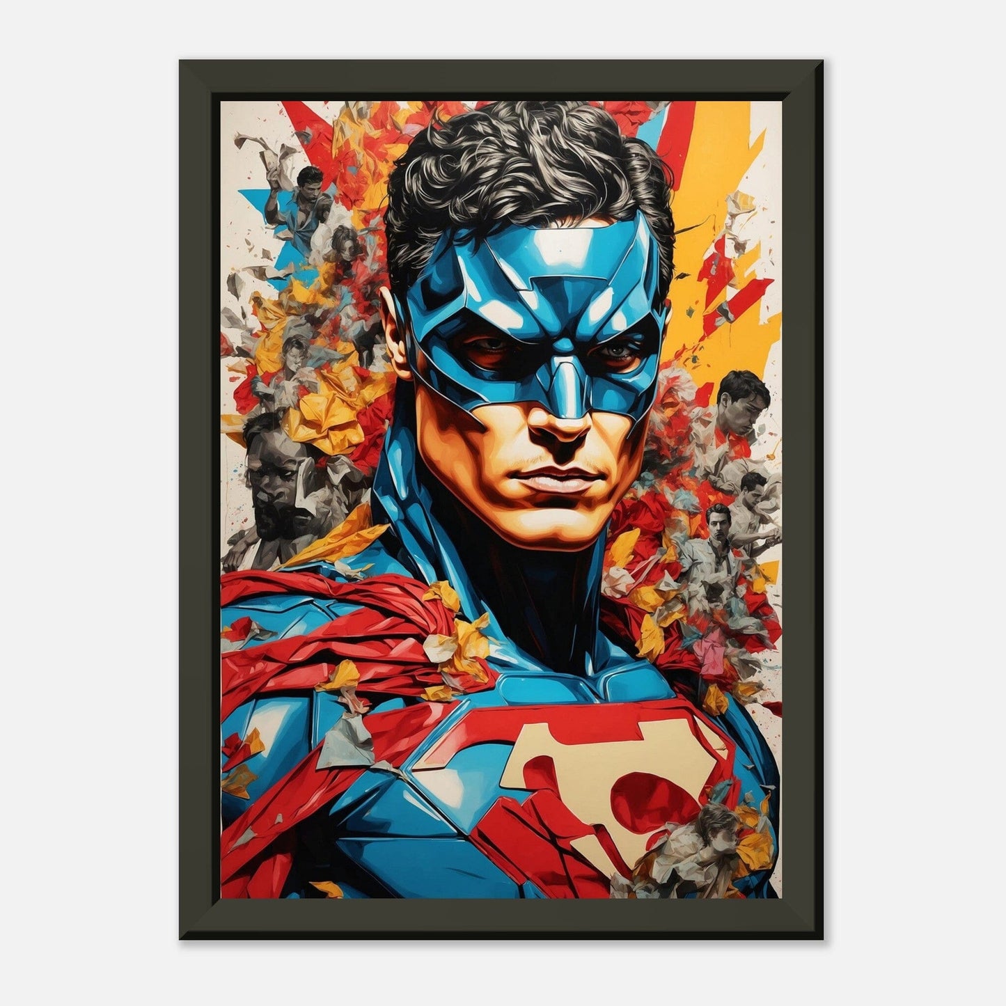 Iconic Icons: Pop Culture Pantheon Print Material Modern Masterpieces A4 21x29.7 cm / 8x12″ 