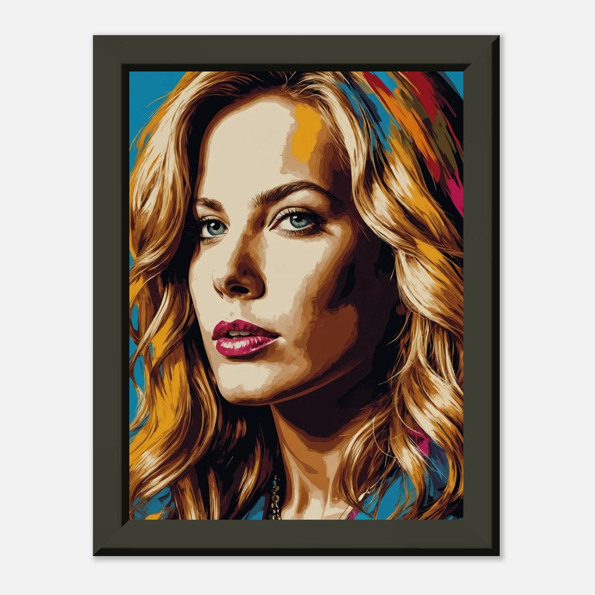 Iconic Insights: Legendary Portraits Print Material Modern Masterpieces 15x20 cm / 6x8″ 