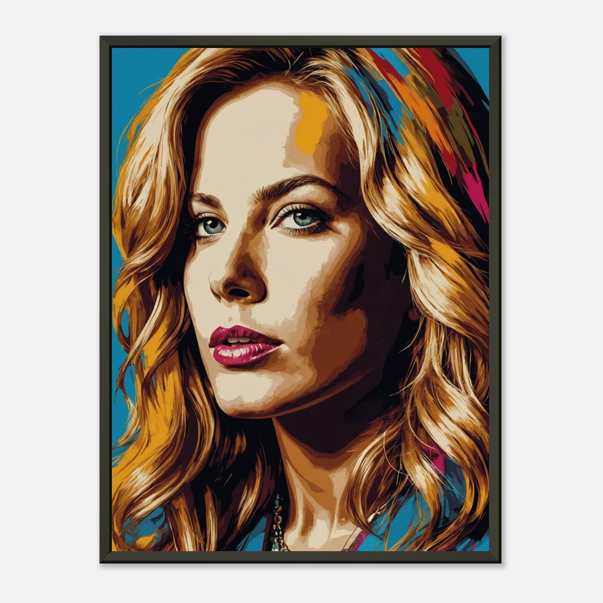 Iconic Insights: Legendary Portraits Print Material Modern Masterpieces 45x60 cm / 18x24″ 