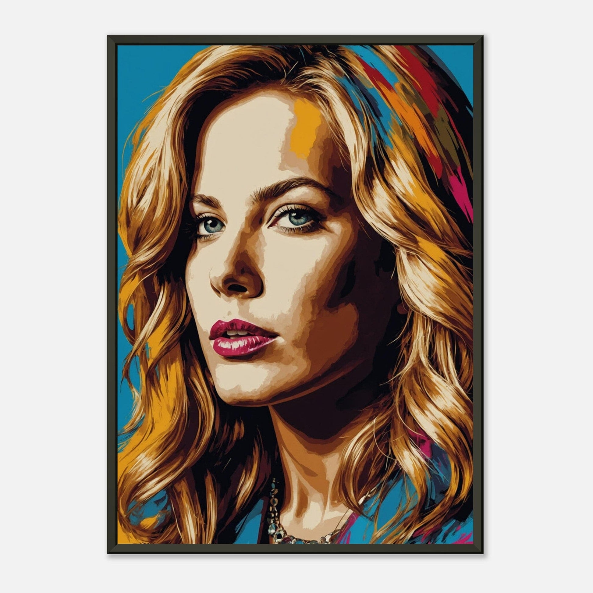Iconic Insights: Legendary Portraits Print Material Modern Masterpieces 50x70 cm / 20x28″ 
