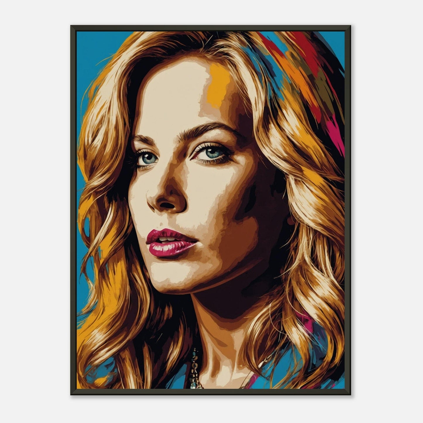 Iconic Insights: Legendary Portraits Print Material Modern Masterpieces 60x80 cm / 24x32″ 