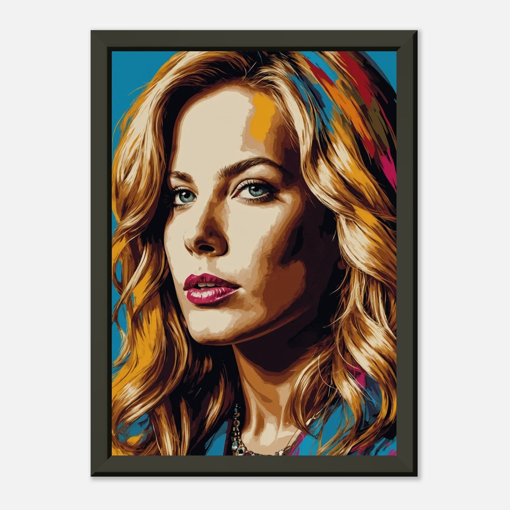 Iconic Insights: Legendary Portraits Print Material Modern Masterpieces A4 21x29.7 cm / 8x12″ 