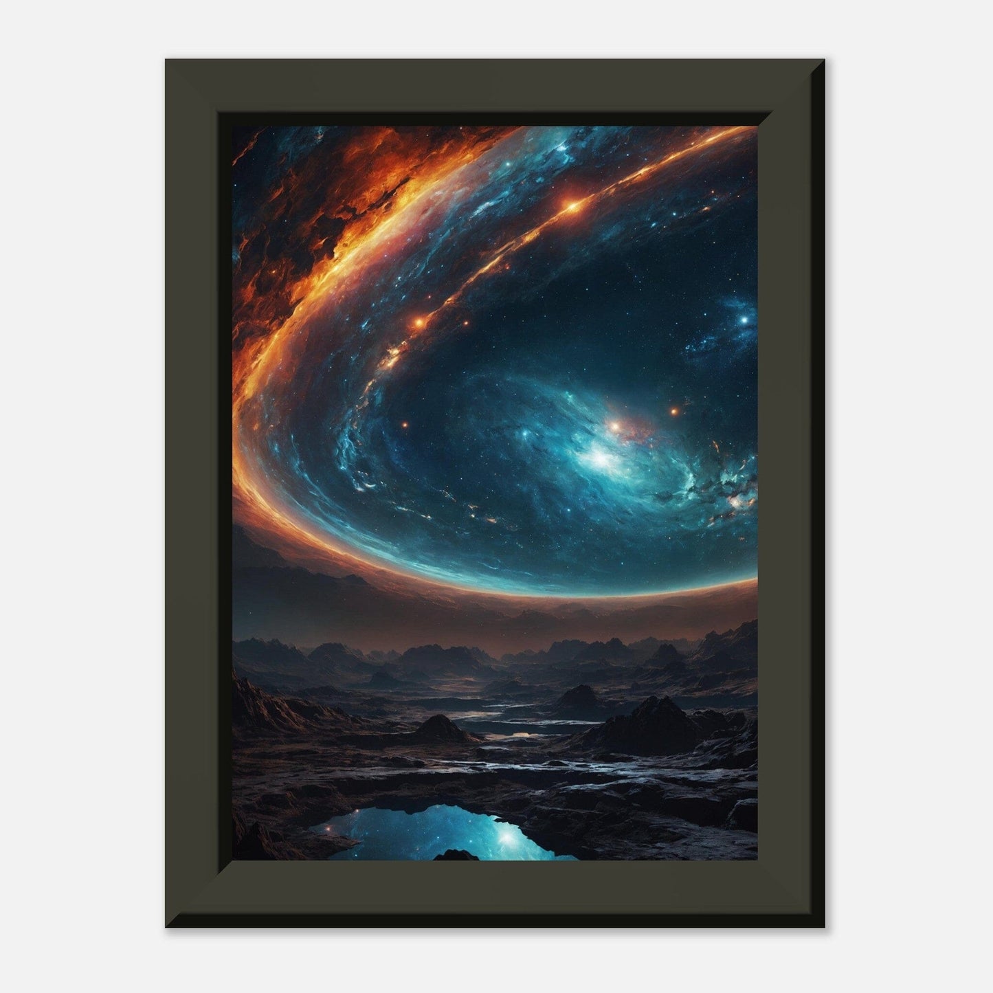 Interstellar Illusion: Infinite Infinity Print Material Modern Masterpieces 13x18 cm / 5x7″ 