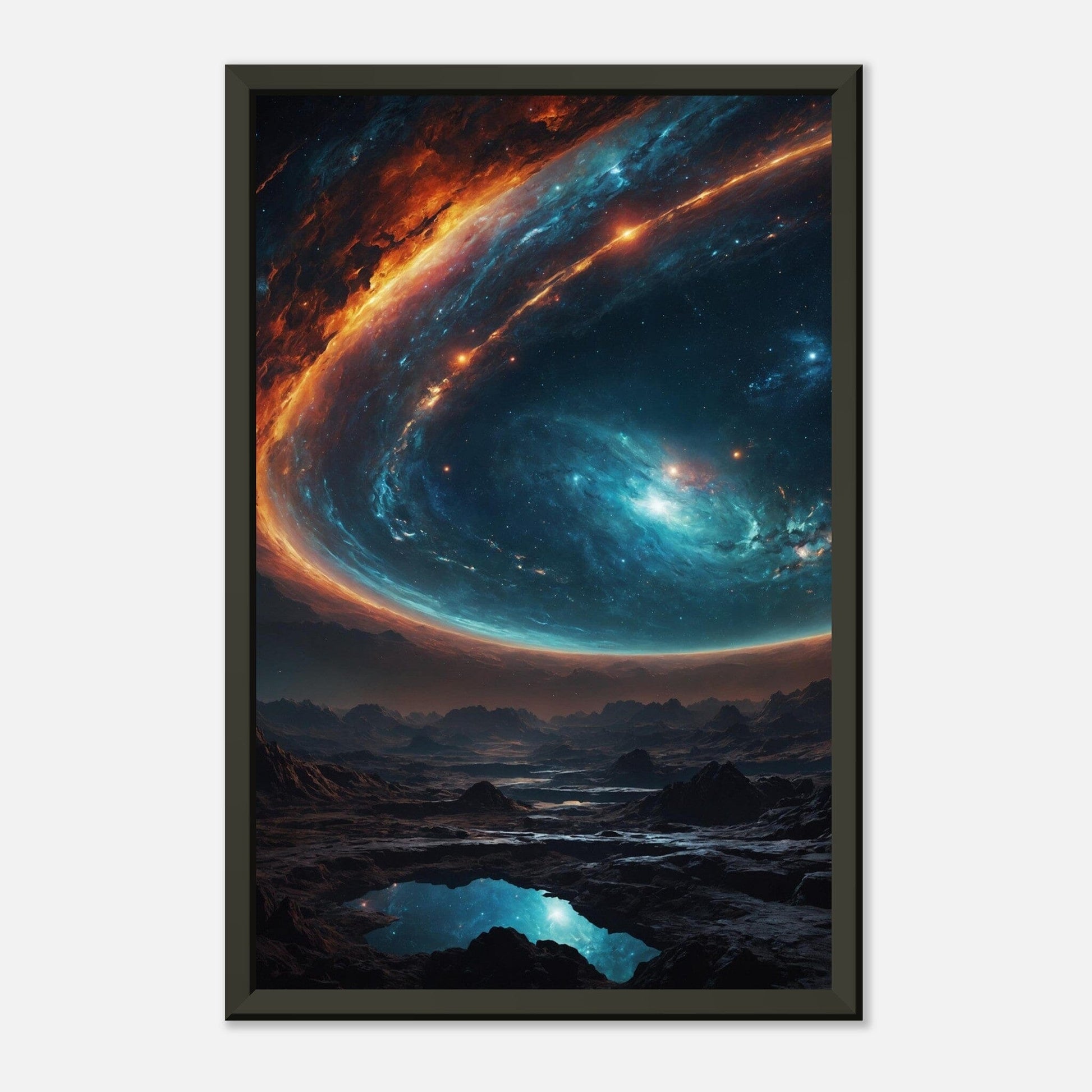 Interstellar Illusion: Infinite Infinity Print Material Modern Masterpieces 28x43 cm / XL (11x17″) 