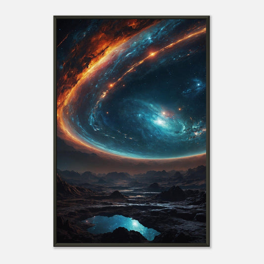 Interstellar Illusion: Infinite Infinity Print Material Modern Masterpieces 60x90 cm / 24x36″ 