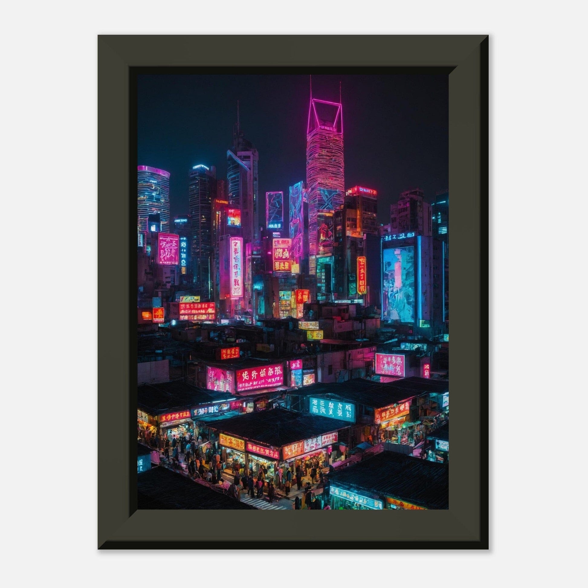 Koi Pond Kaleidoscope: Fluid Finesse Print Material Modern Masterpieces 13x18 cm / 5x7″ 